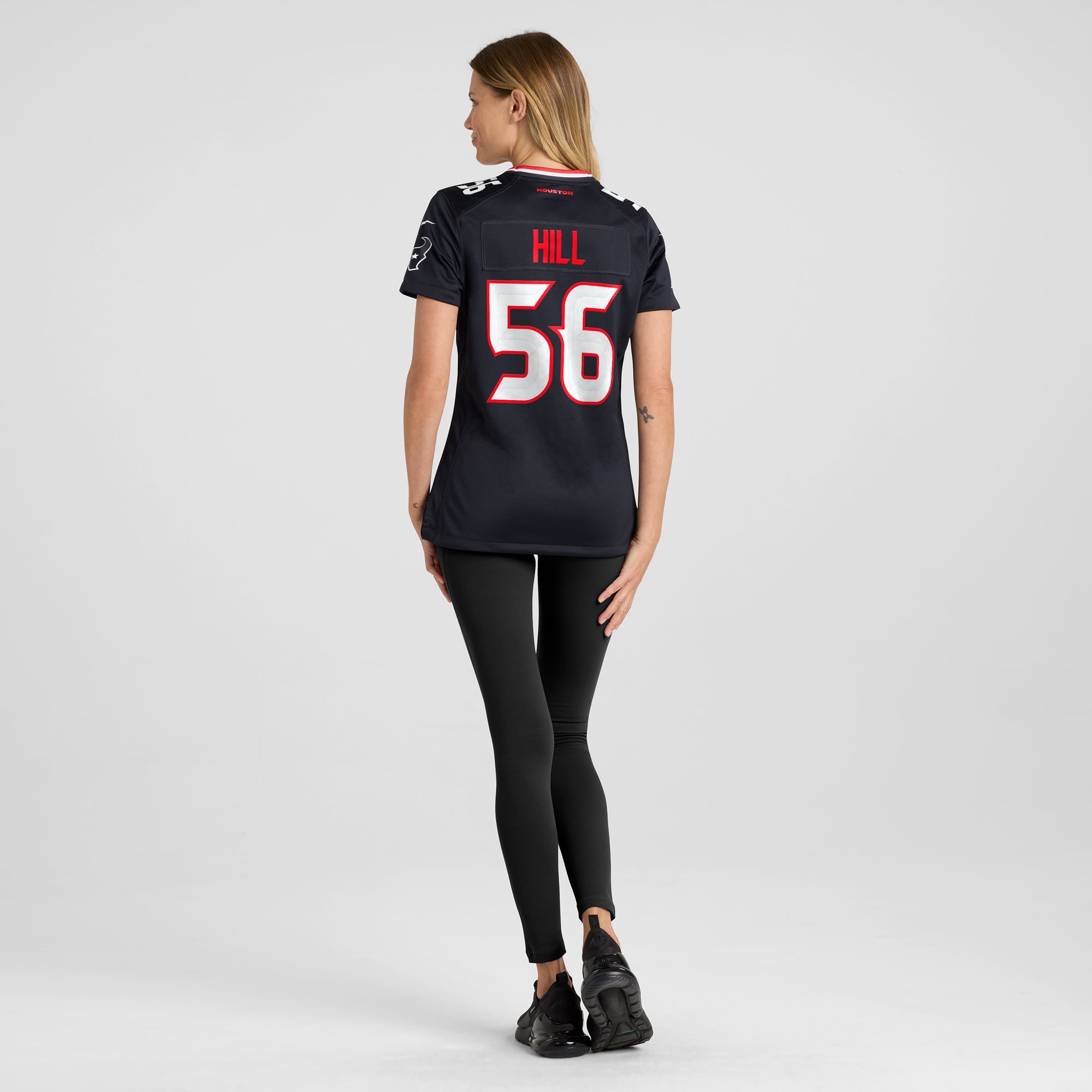 Jamal Hill Houston Texans Women's Team Game Jersey - Navy - Image 6