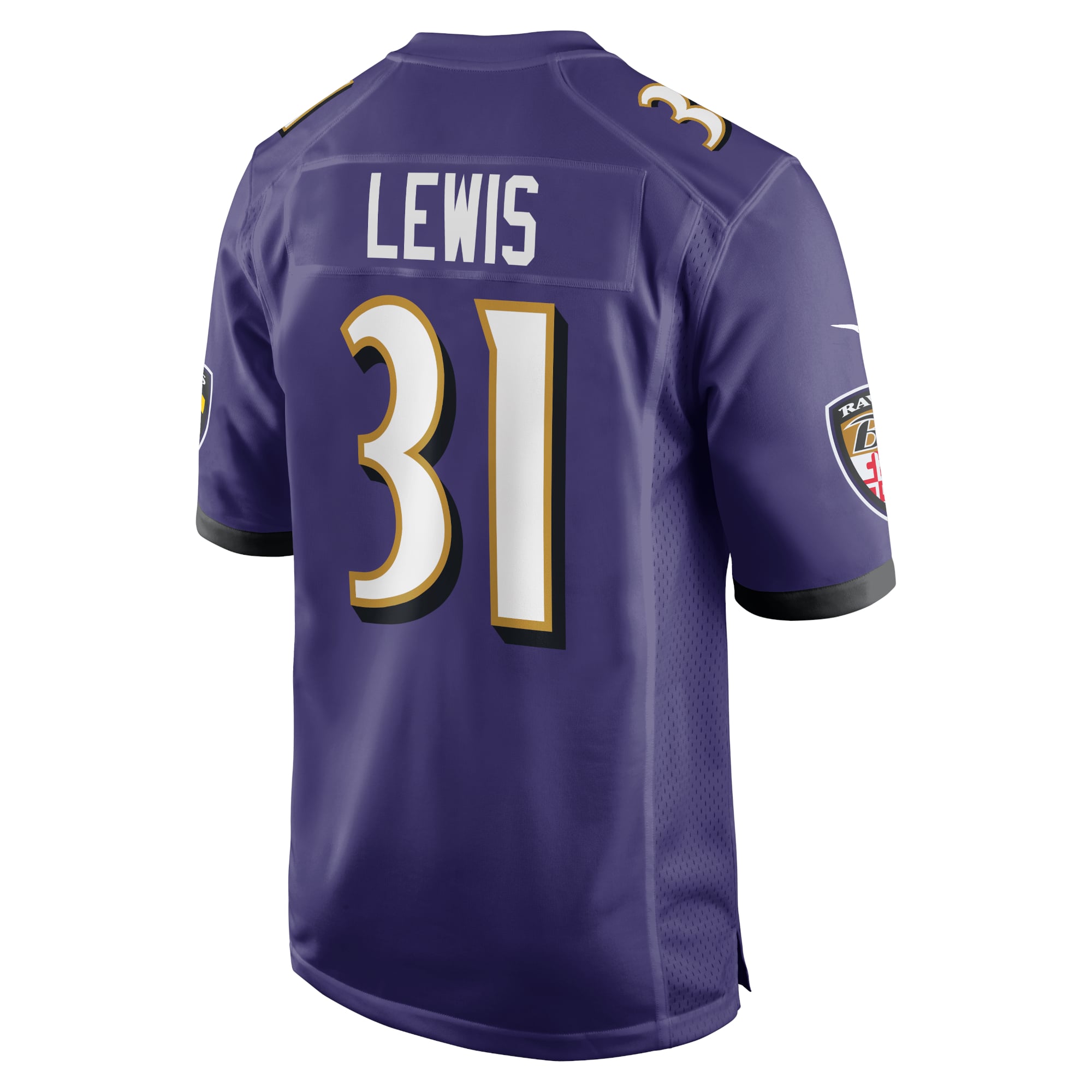 Jamal Lewis Baltimore Ravens Retired Player Game Jersey - Purple - Image 4