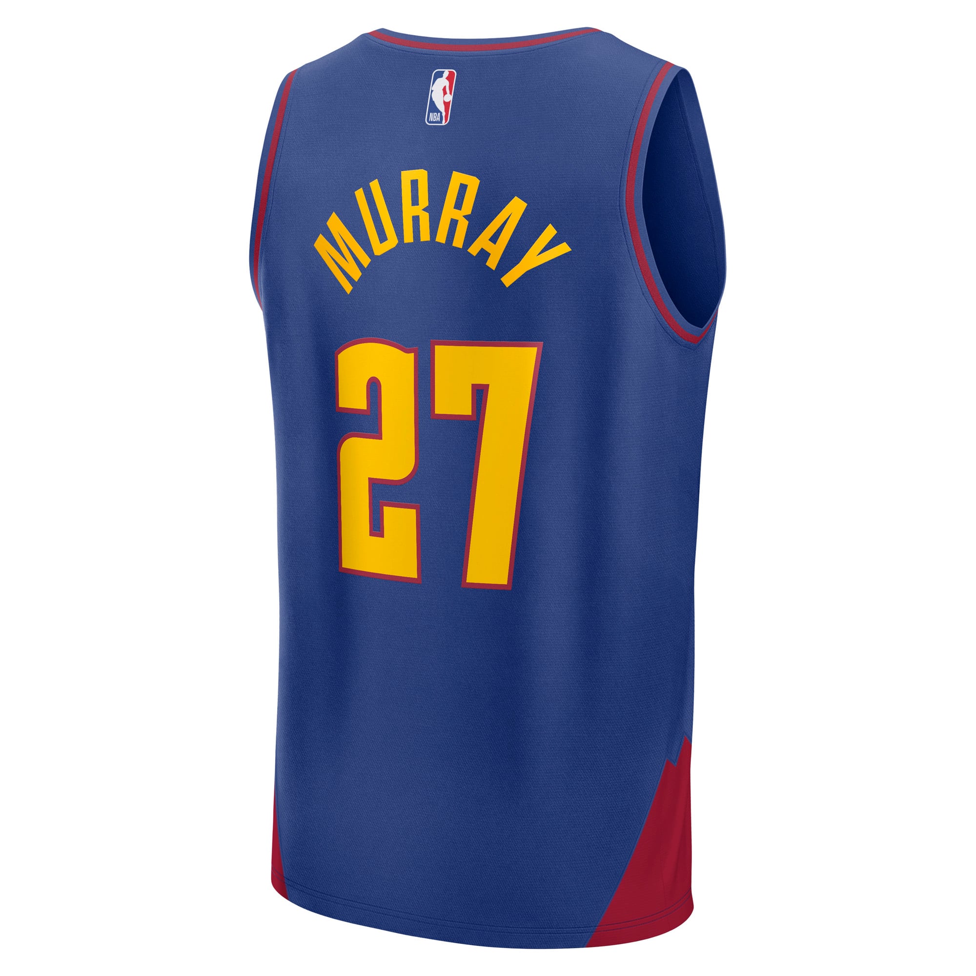 Jamal Murray Denver Nuggets Fast Break Player Jersey - Statement Edition - Blue - Image 4