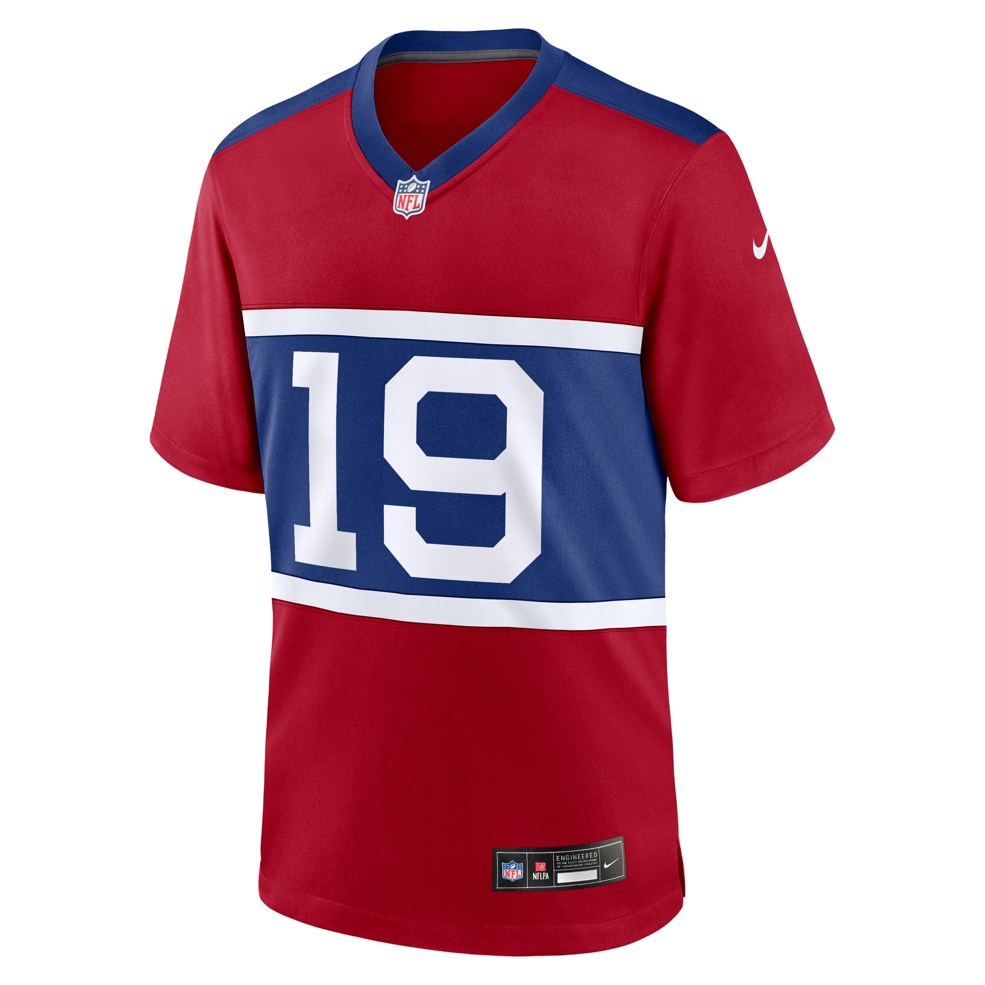 Jameis Winston New York Giants Team Game Jersey - Royal - Red - Image 3