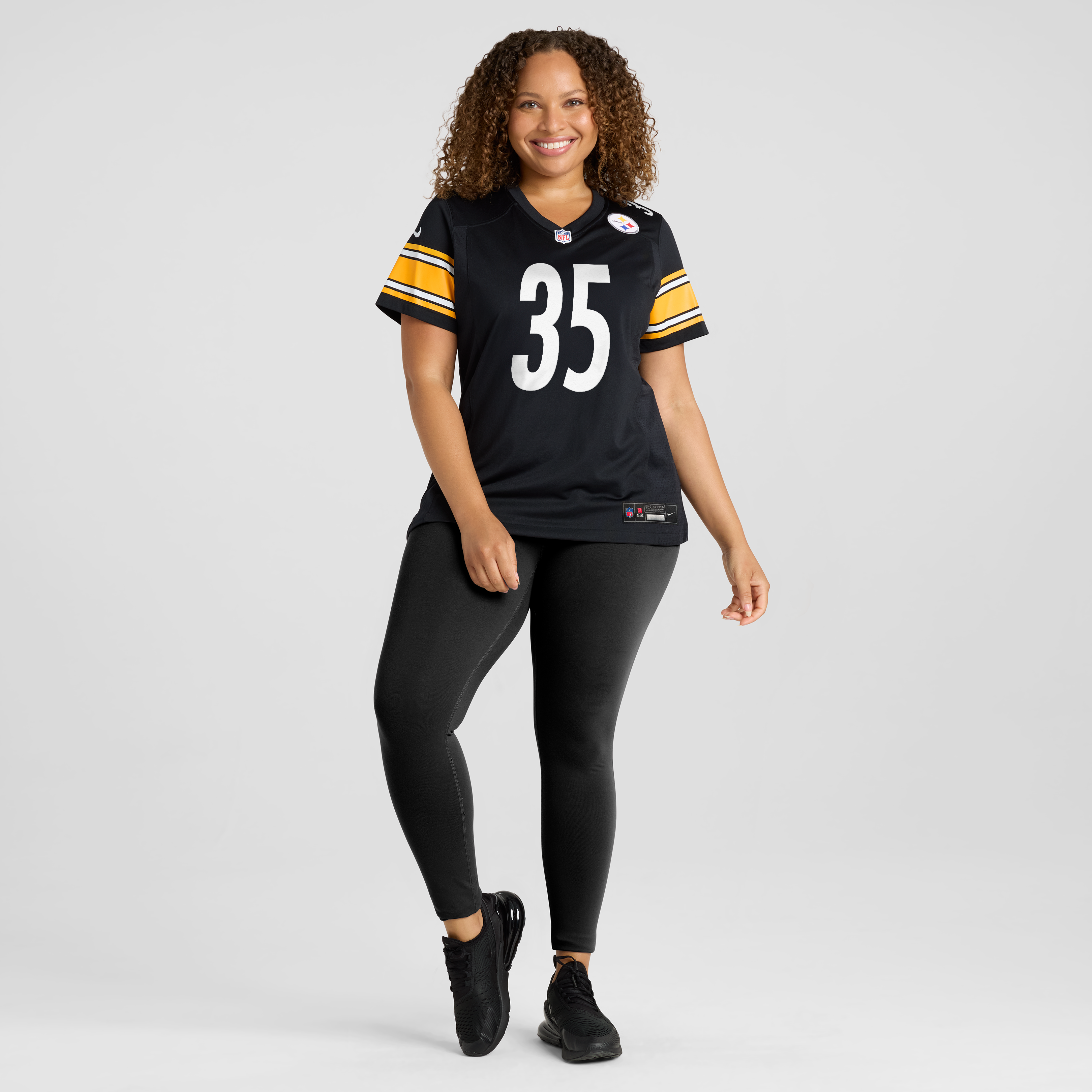 Jamel Dean Pittsburgh Steelers Women's Team Game Jersey - Black - Image 7
