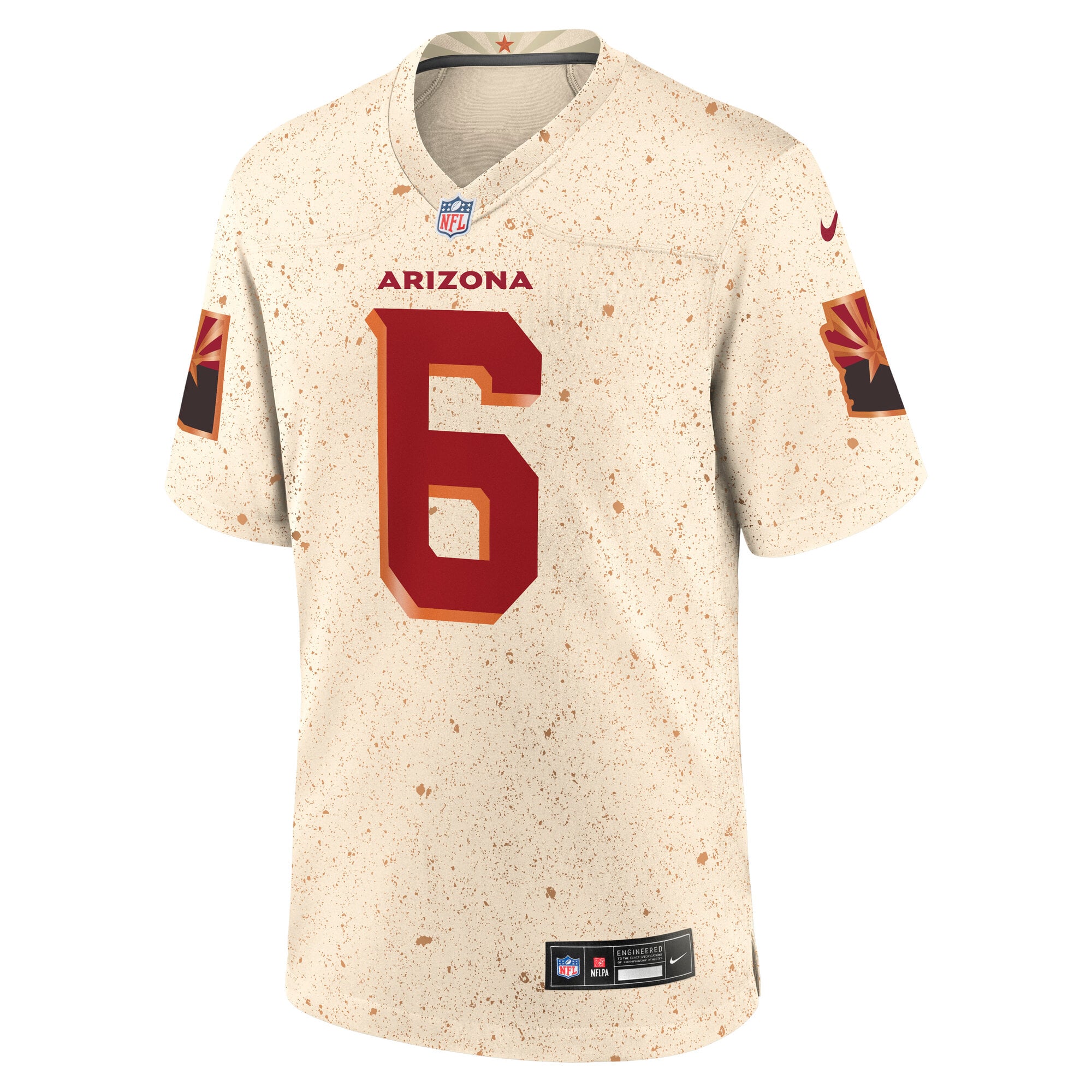 James Conner Arizona Cardinals 2025 Rivalries Collection Game Jersey - Natural - Image 3