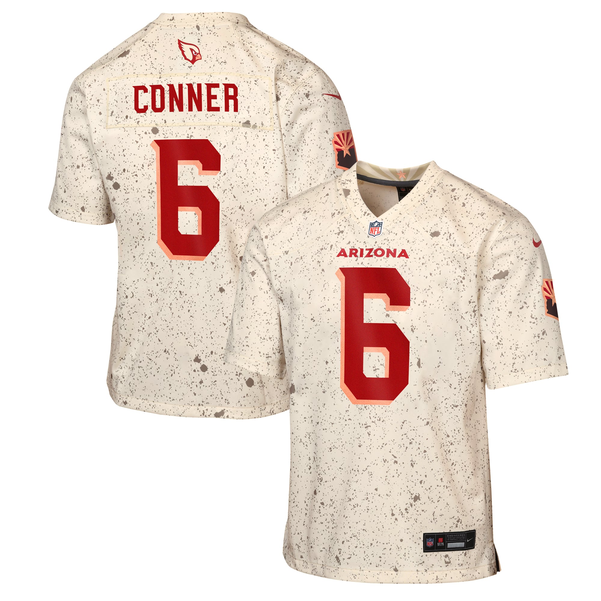 James Conner Arizona Cardinals Youth 2025 Rivalries Collection Game Jersey - Natural