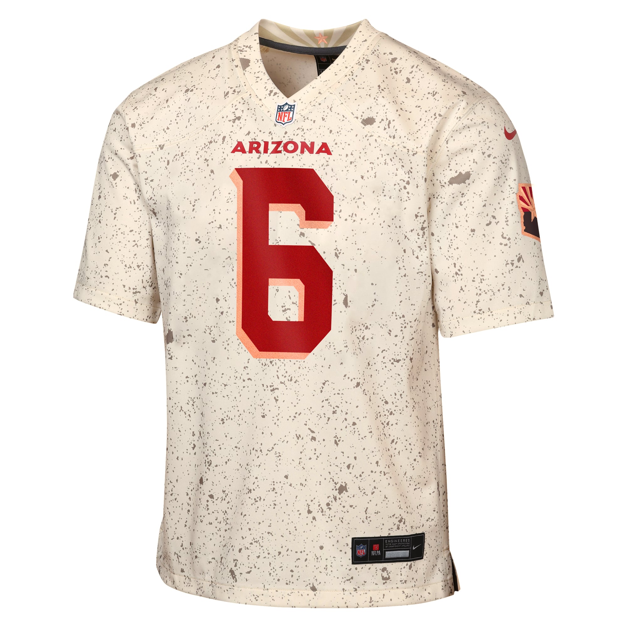 James Conner Arizona Cardinals Youth 2025 Rivalries Collection Game Jersey - Natural - Image 3
