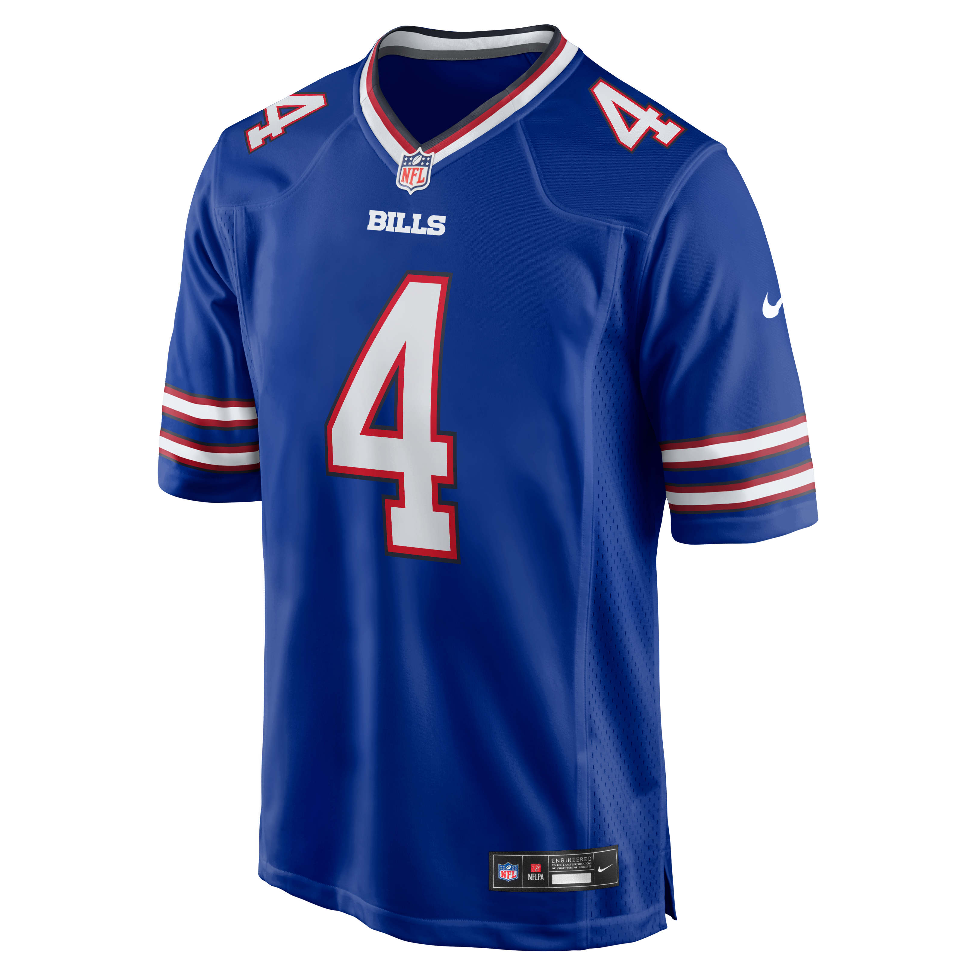 James Cook III Buffalo Bills Team Game Jersey - Royal - Image 3