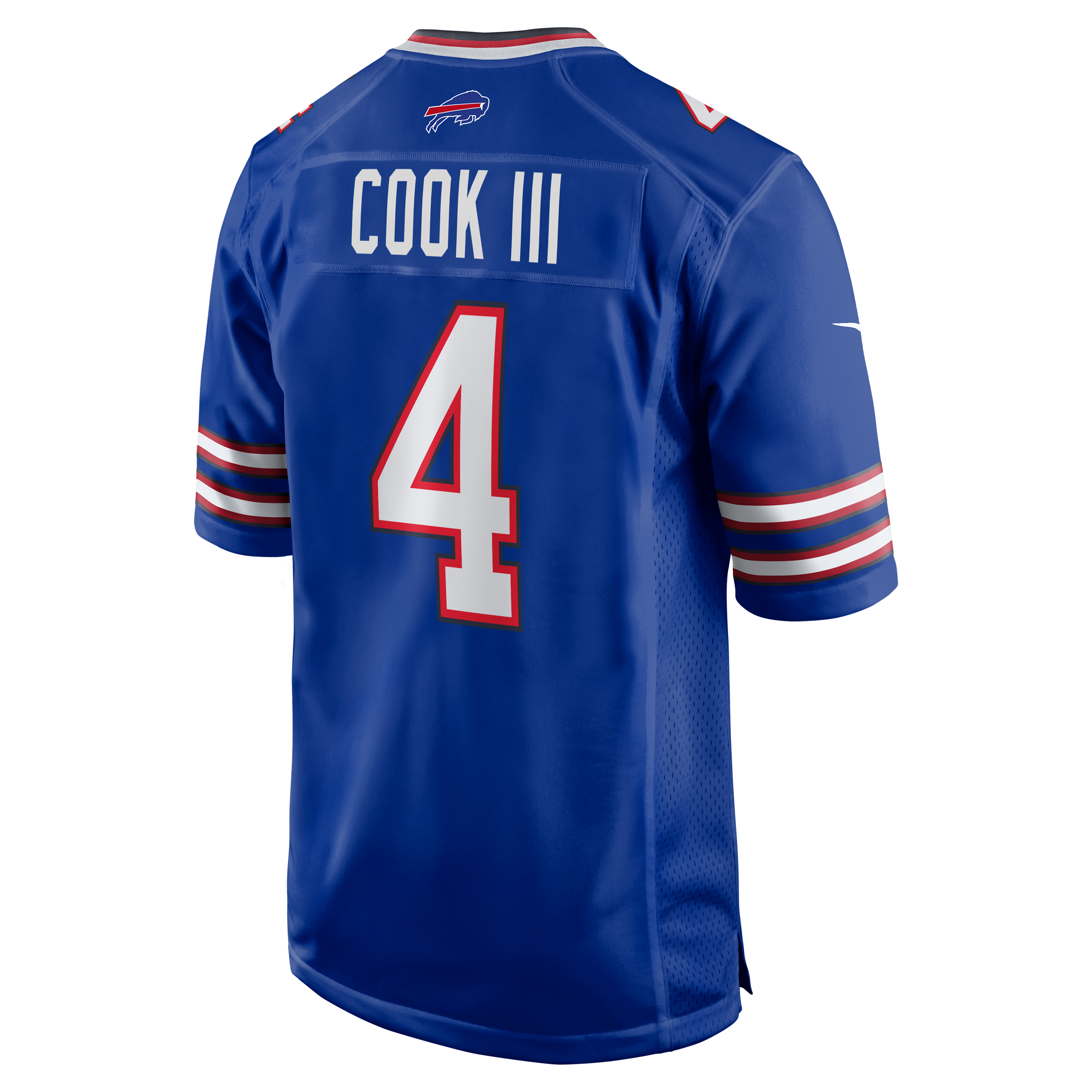 James Cook III Buffalo Bills Team Game Jersey - Royal - Image 4