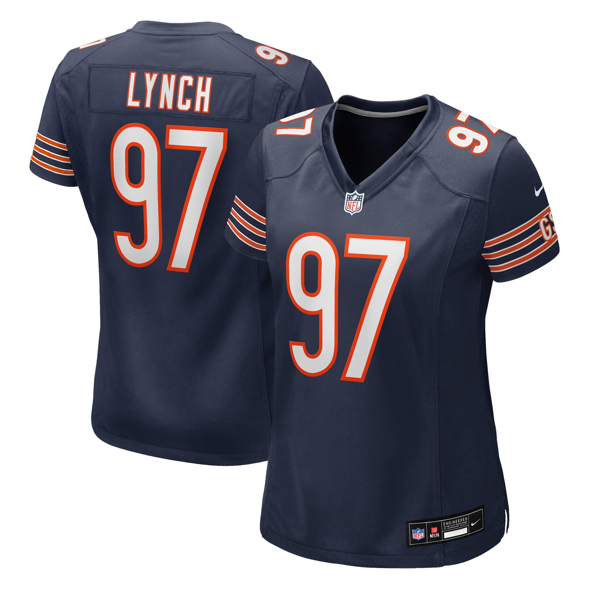 James Lynch Chicago Bears Women's Team Game Jersey - Navy - Image 2