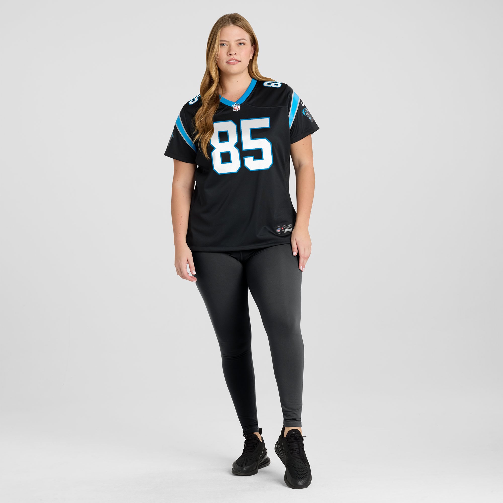 James Mitchell Carolina Panthers Women's Team Game Jersey - Black - Image 7