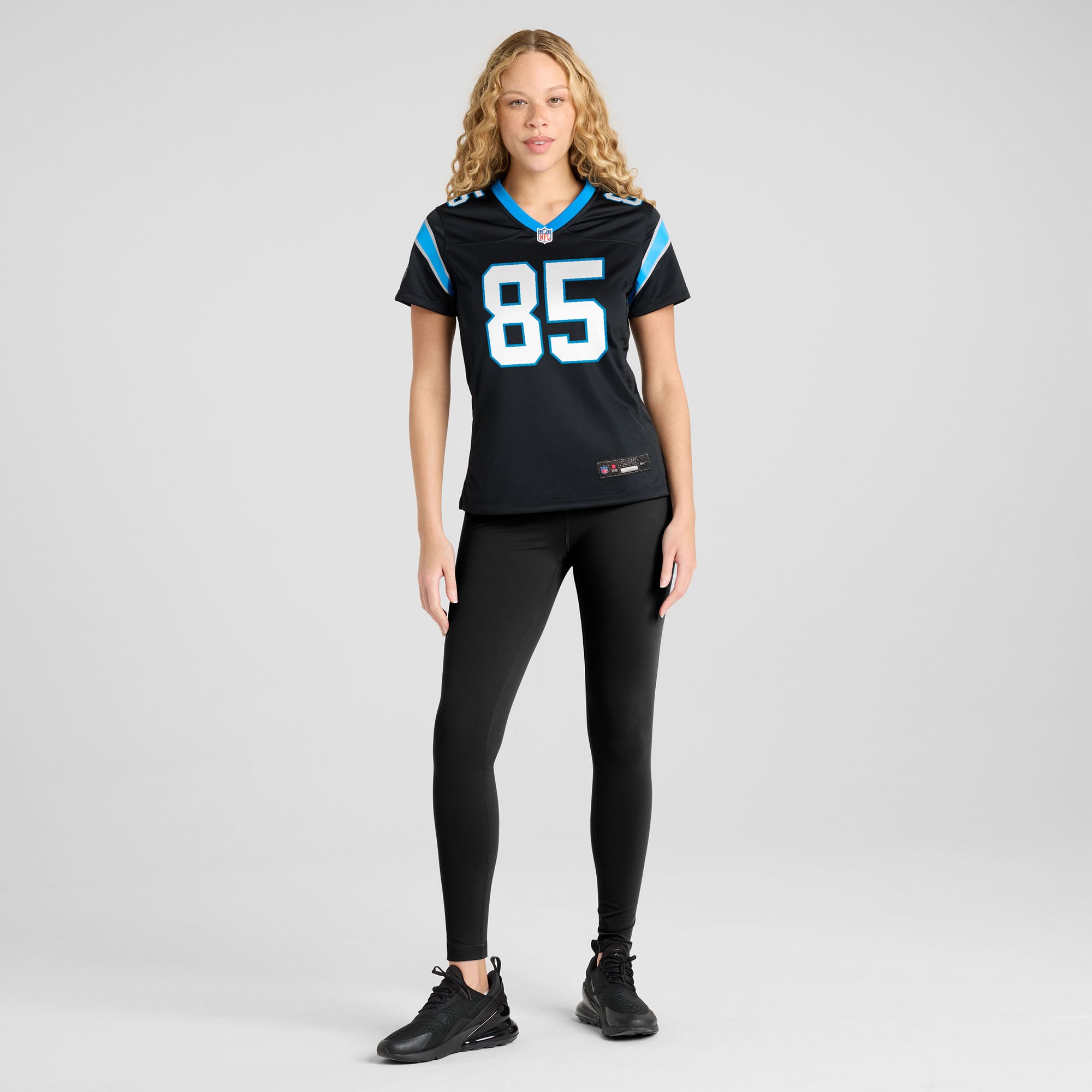 James Mitchell Carolina Panthers Women's Team Game Jersey - Black - Image 5