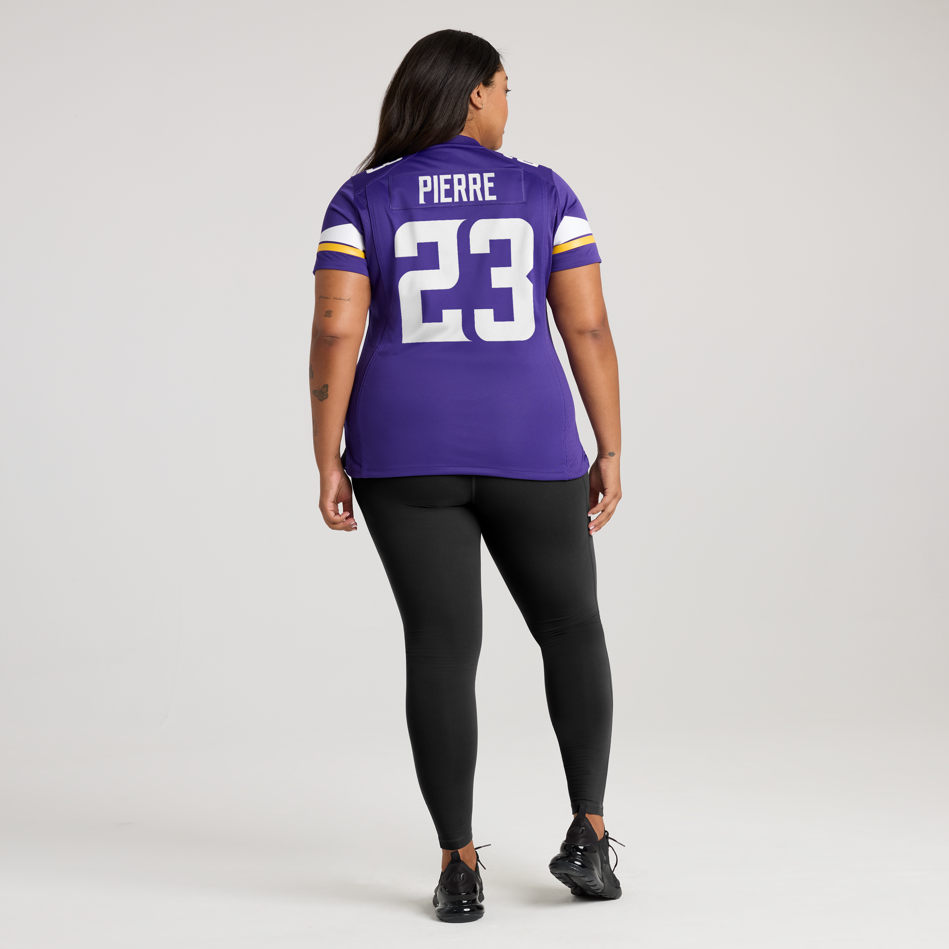 James Pierre Minnesota Vikings Women's Team Game Jersey - Purple - Image 8