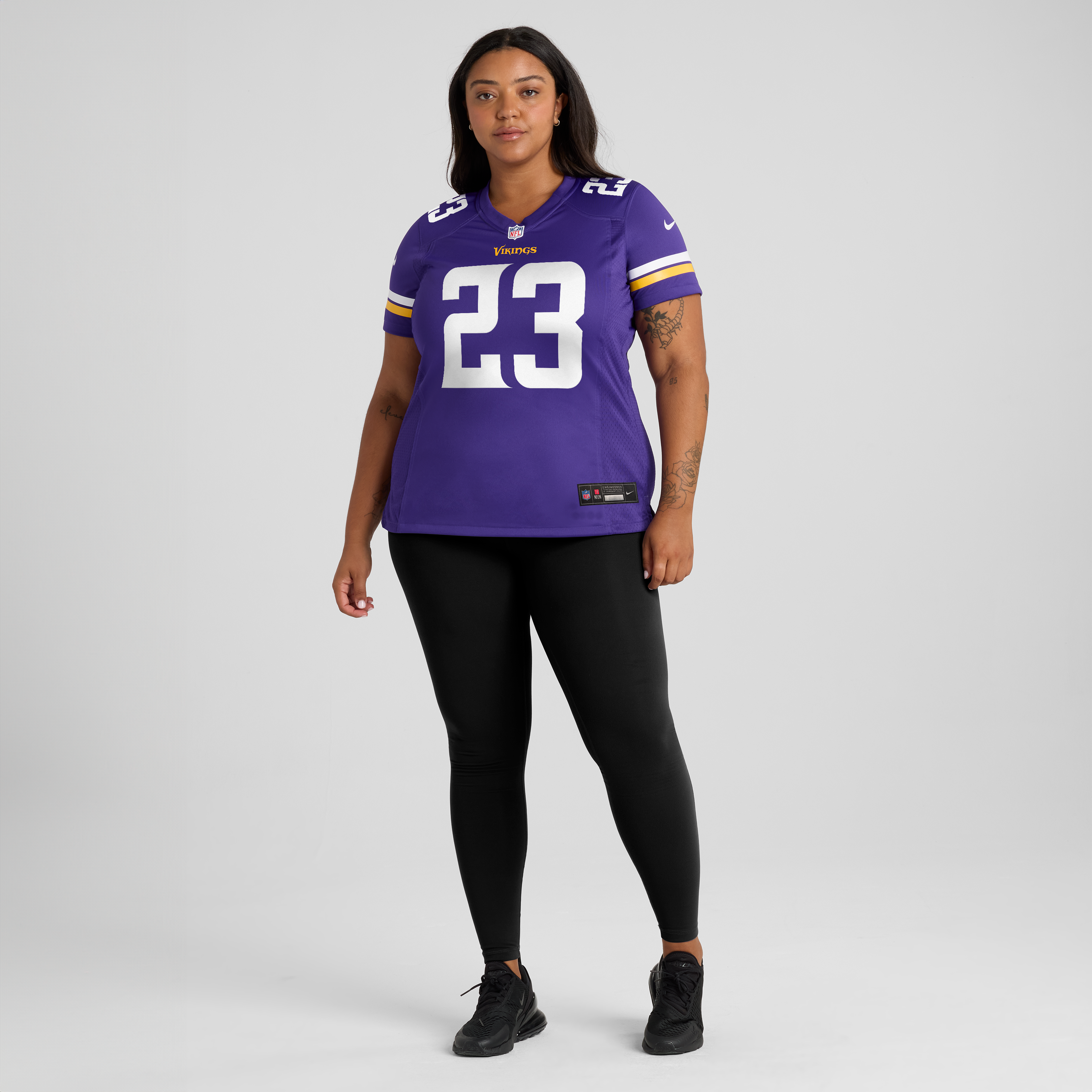 James Pierre Minnesota Vikings Women's Team Game Jersey - Purple - Image 7