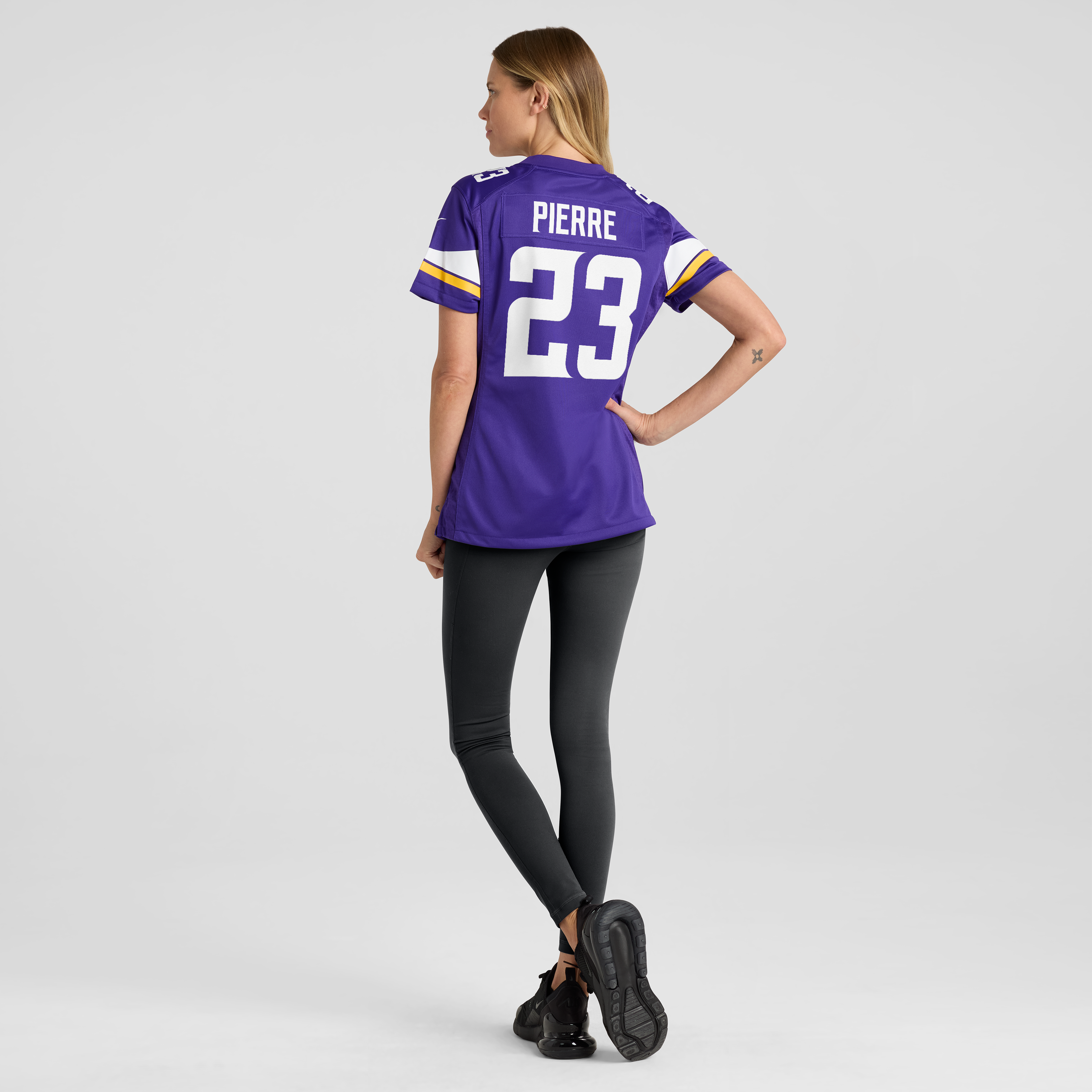 James Pierre Minnesota Vikings Women's Team Game Jersey - Purple - Image 6