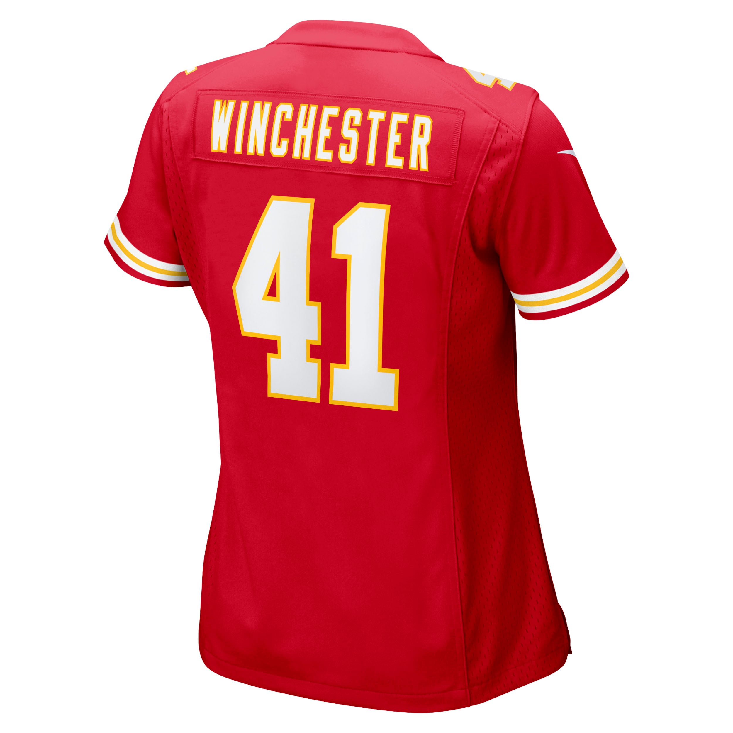 James Winchester Kansas City Chiefs Women's Game Jersey - Red - Image 4
