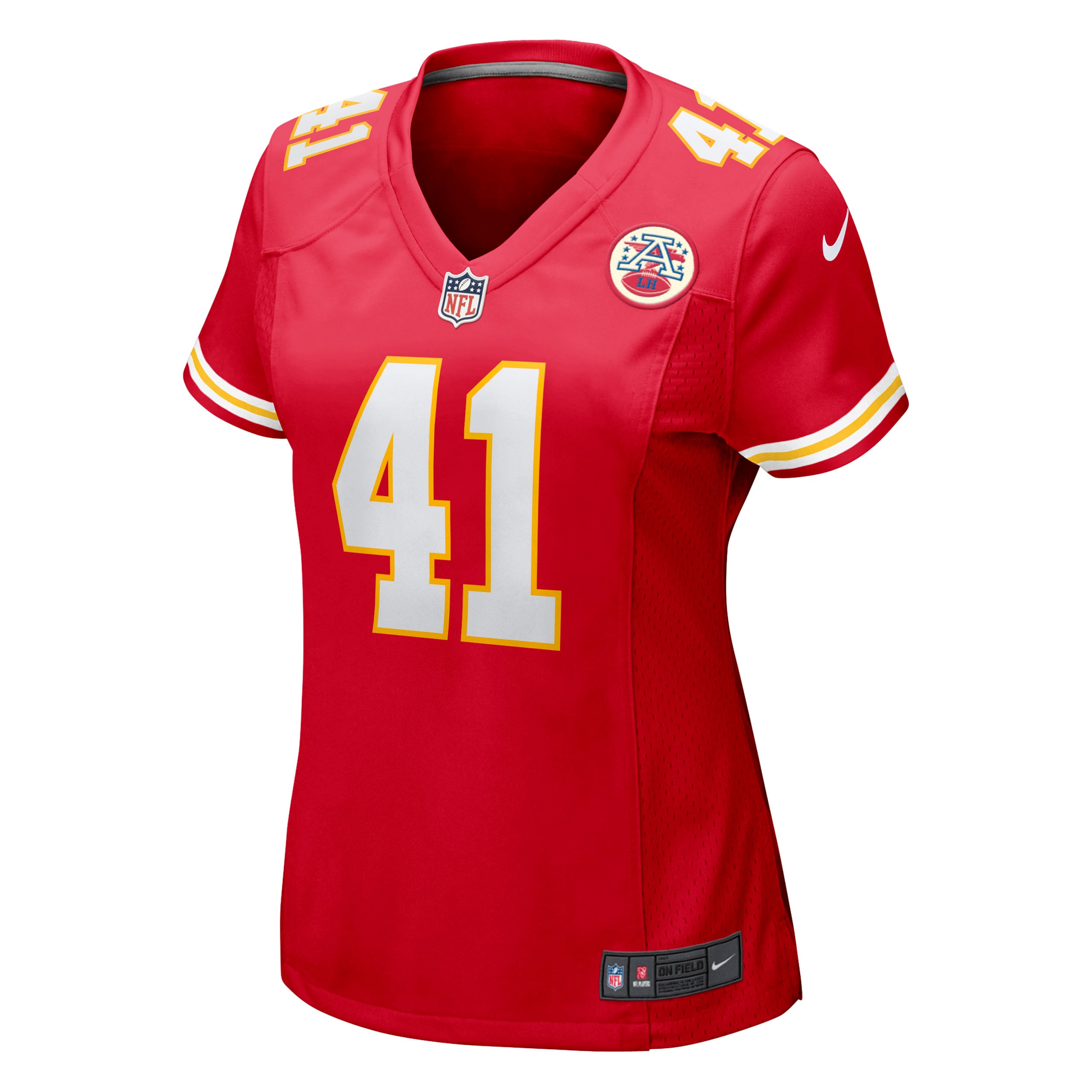 James Winchester Kansas City Chiefs Women's Game Jersey - Red - Image 3