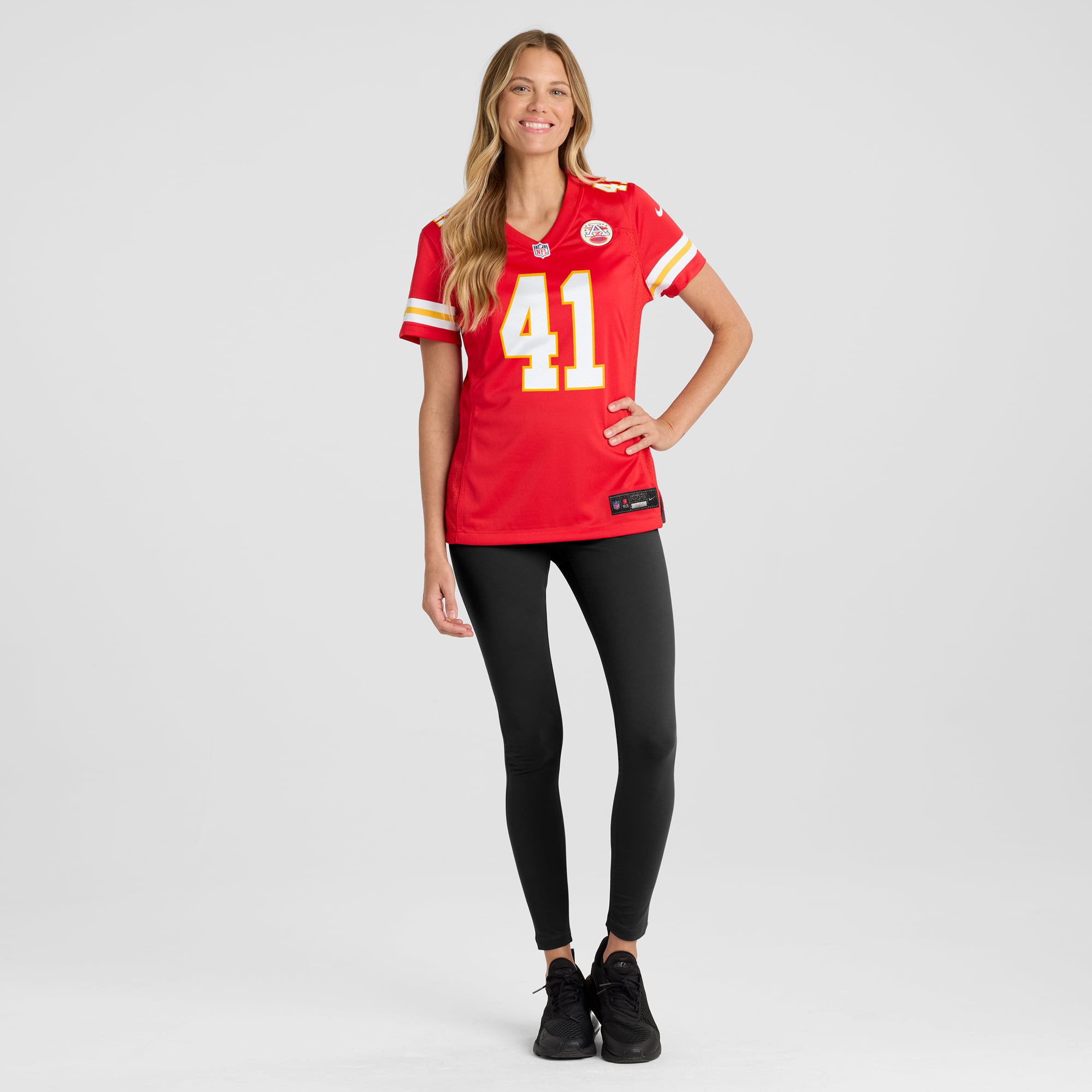 James Winchester Kansas City Chiefs Women's Game Jersey - Red - Image 5