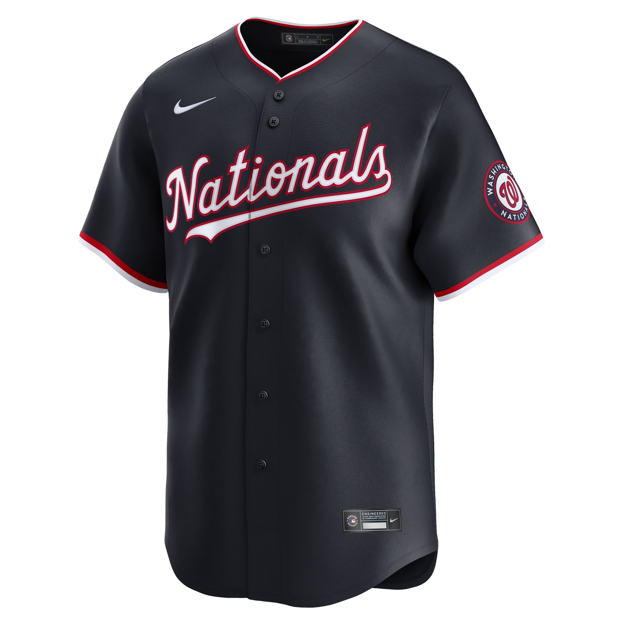 James Wood Washington Nationals Home Limited Jersey - Navy - Image 3