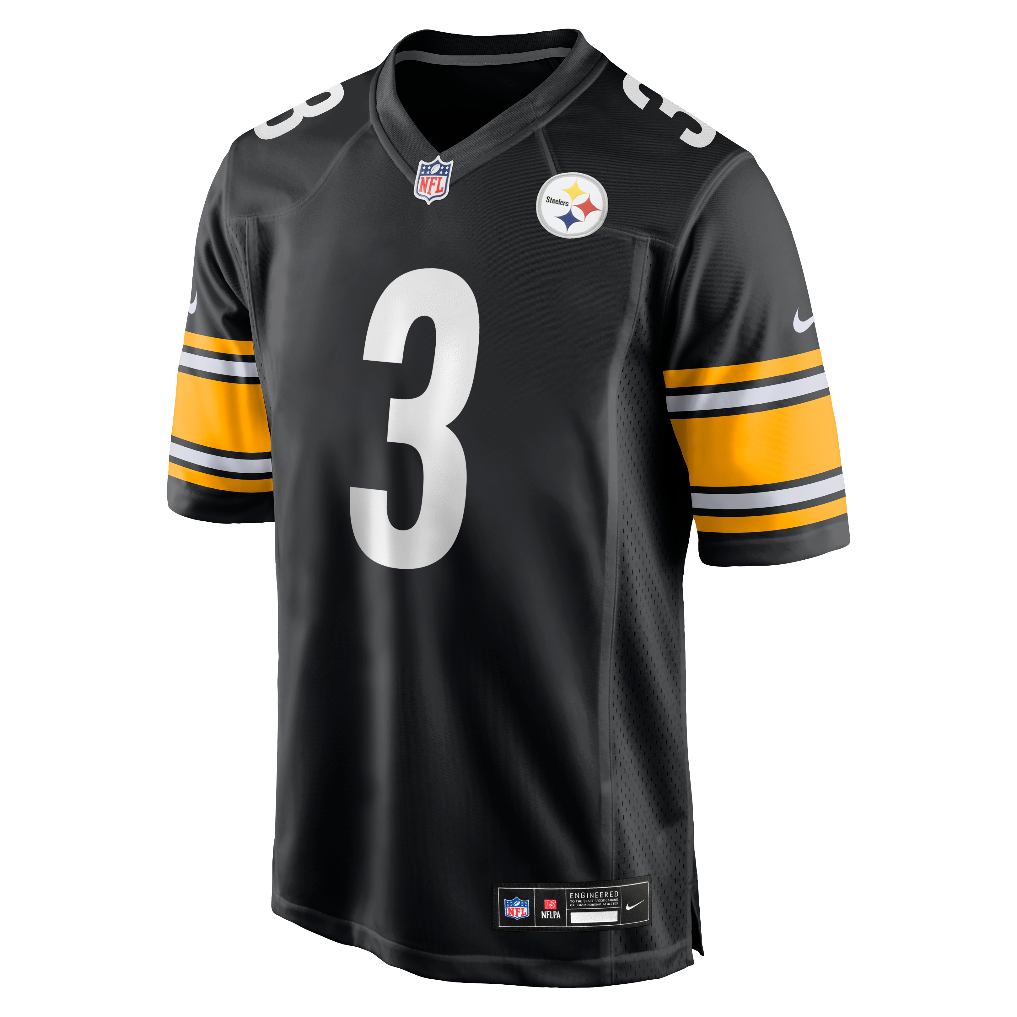 Jaquan Brisker Pittsburgh Steelers Team Game Jersey - Black - Image 5