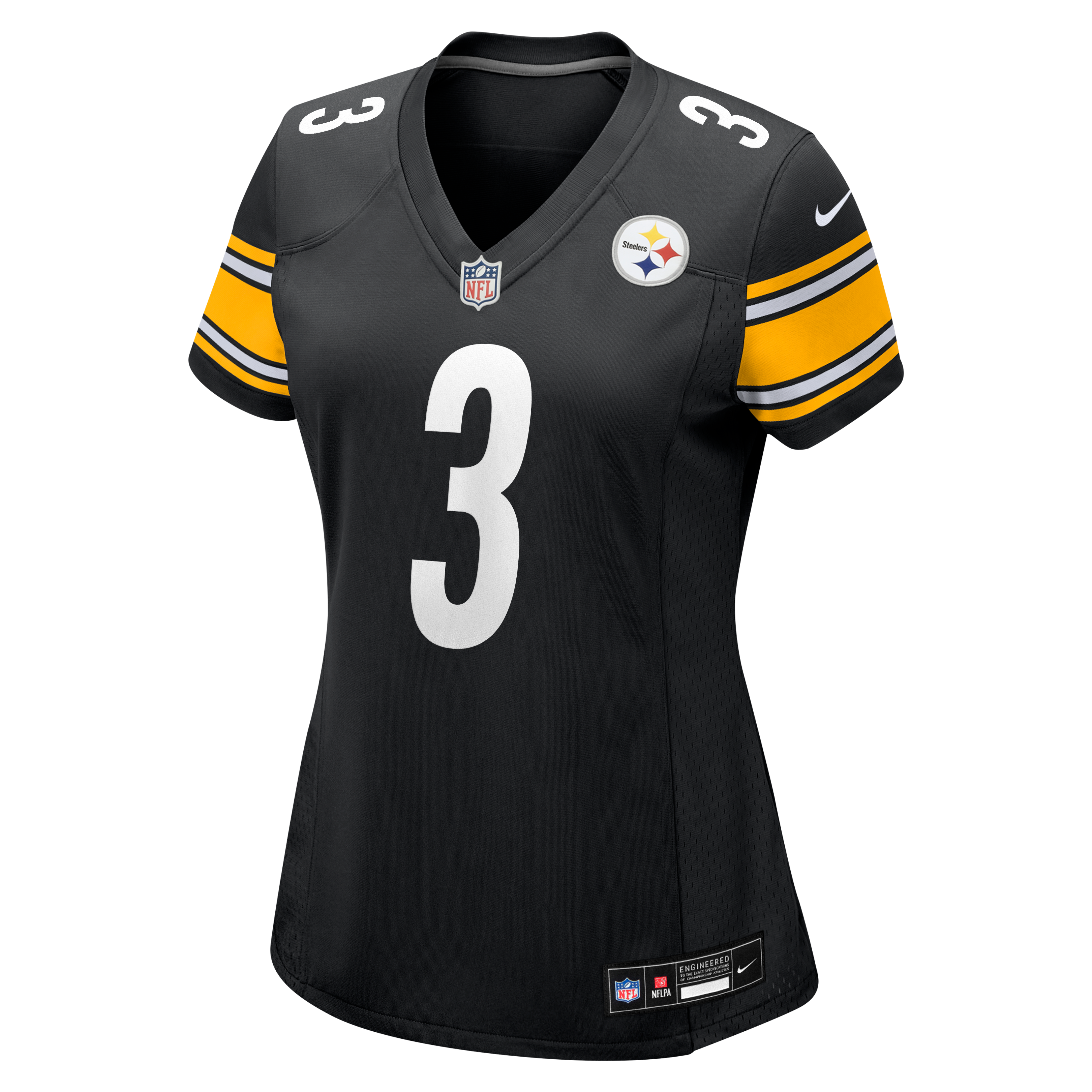 Jaquan Brisker Pittsburgh Steelers Women's Team Game Jersey - Black - Image 7