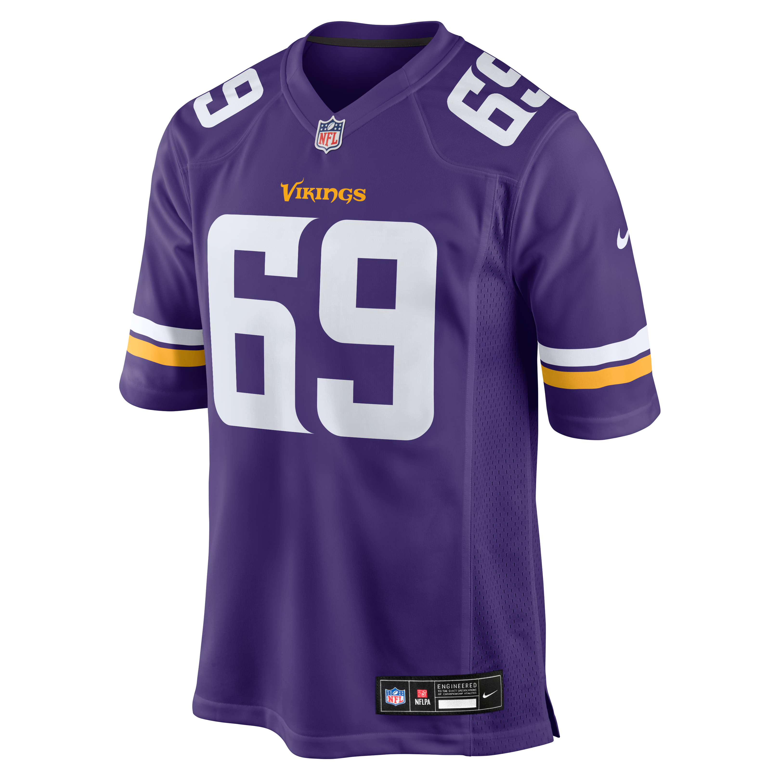 Jared Allen Minnesota Vikings Retired Player Game Jersey - Purple - Image 3