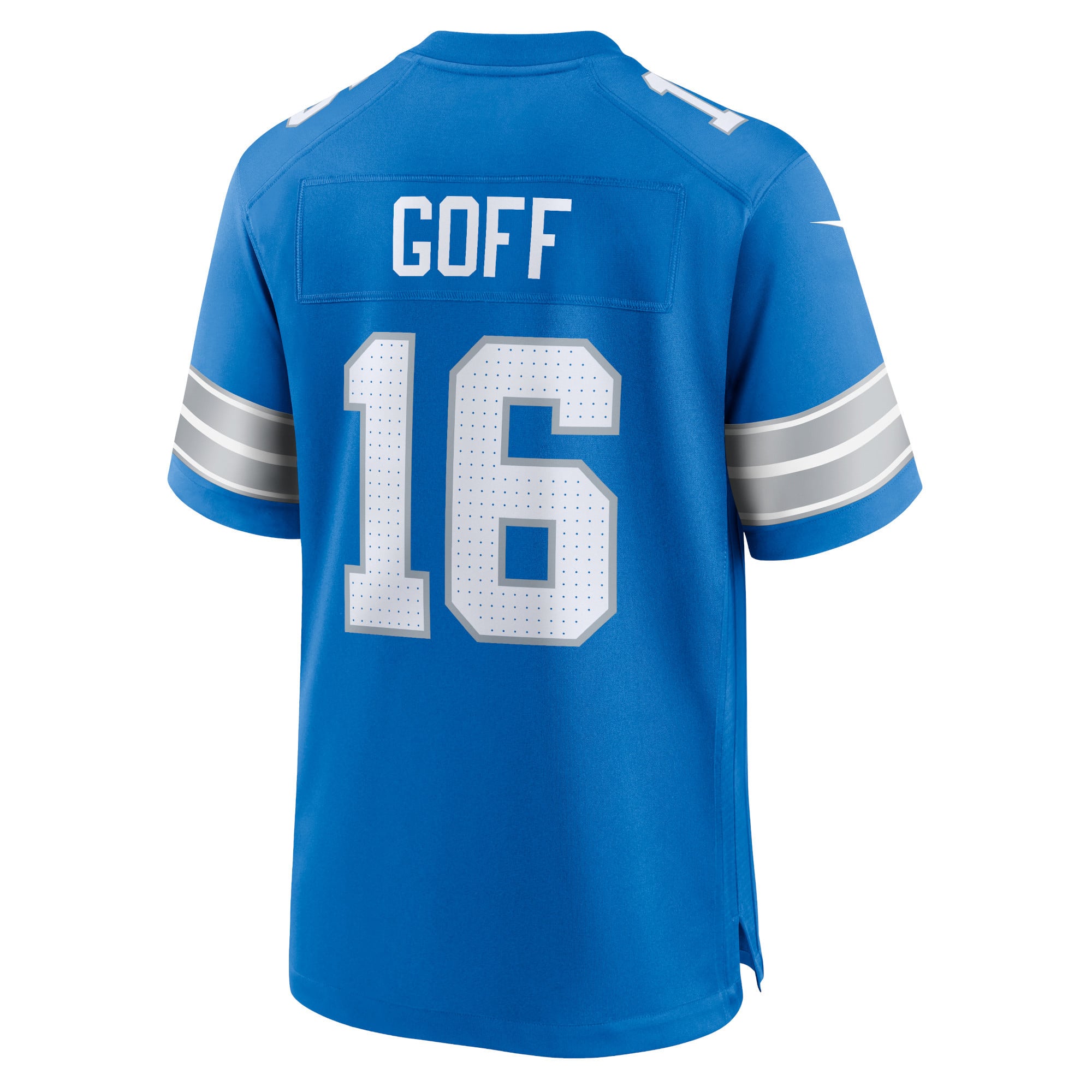 Jared Goff Detroit Lions Game Jersey - Blue - Image 9