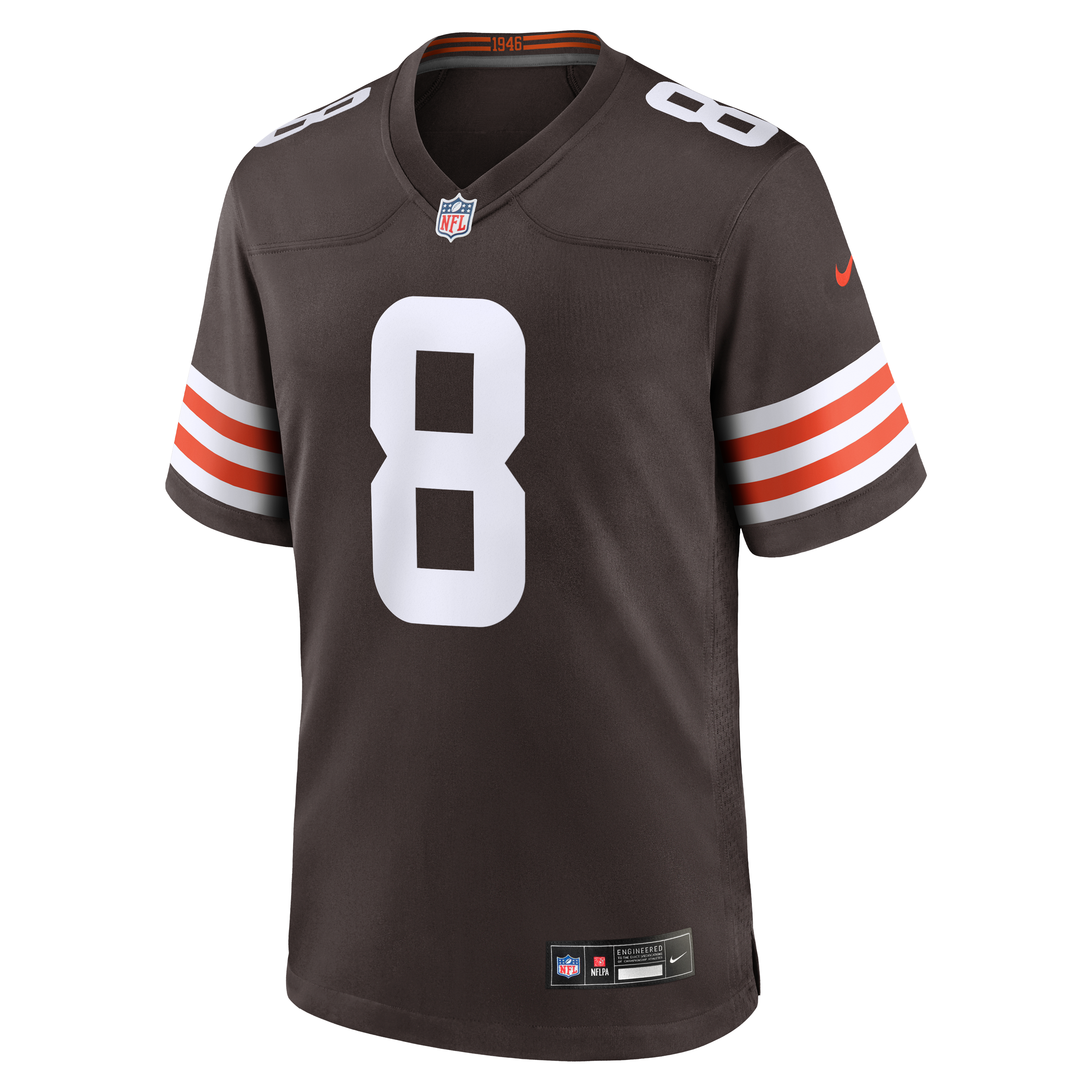 Jared Verse Cleveland Browns Team Game Jersey - Brown - Image 7
