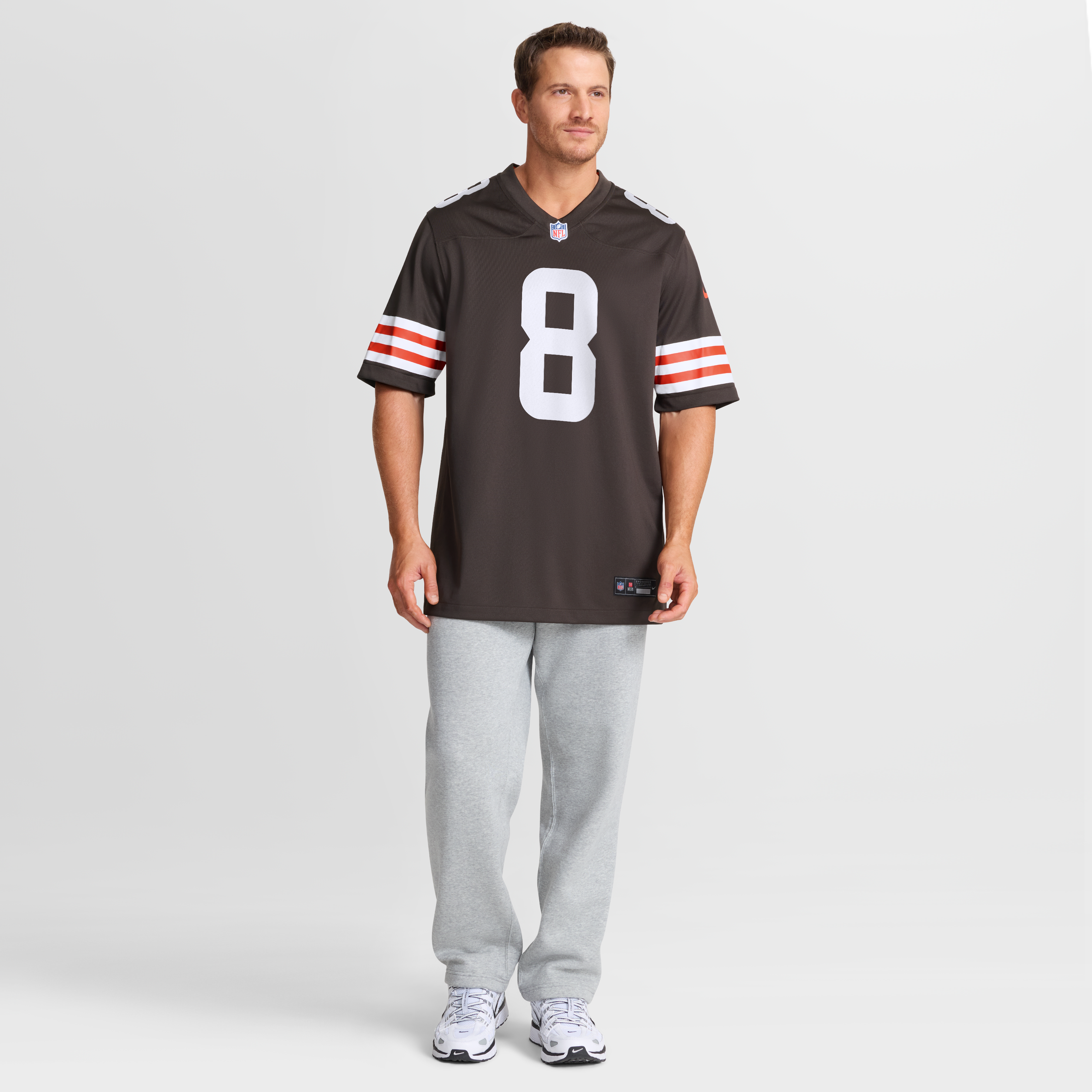 Jared Verse Cleveland Browns Team Game Jersey - Brown - Image 3