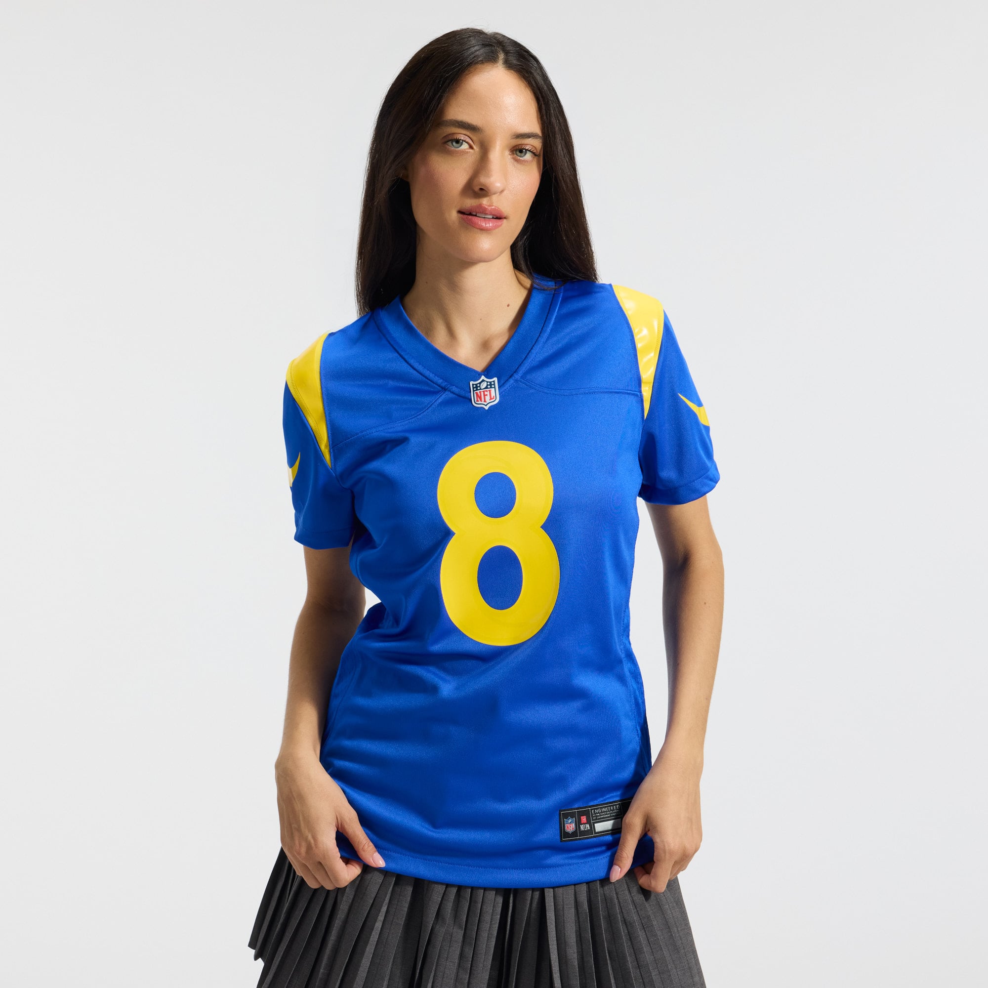 Jared Verse Los Angeles Rams Women's Game Jersey - Royal - Image 3