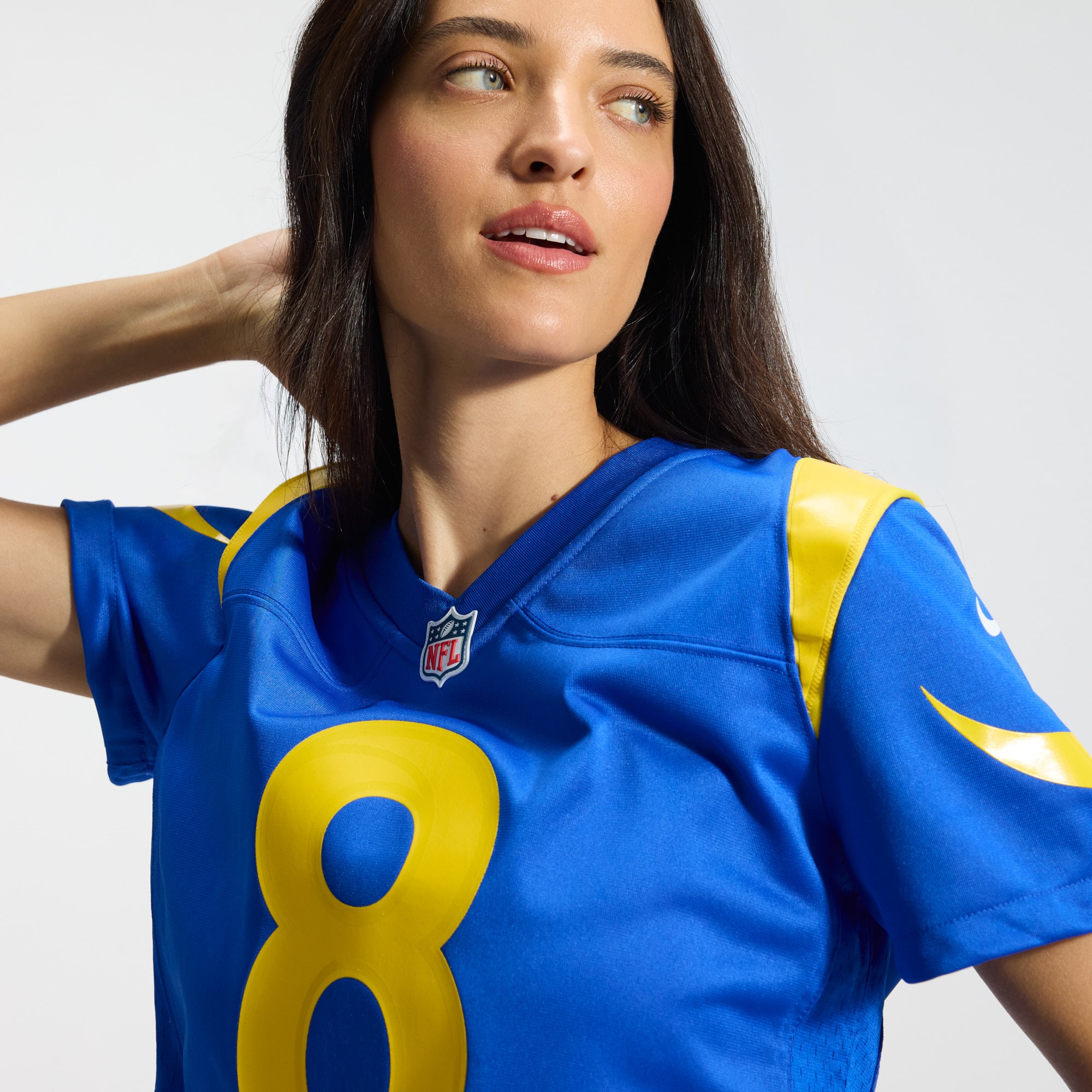 Jared Verse Los Angeles Rams Women's Game Jersey - Royal - Image 10