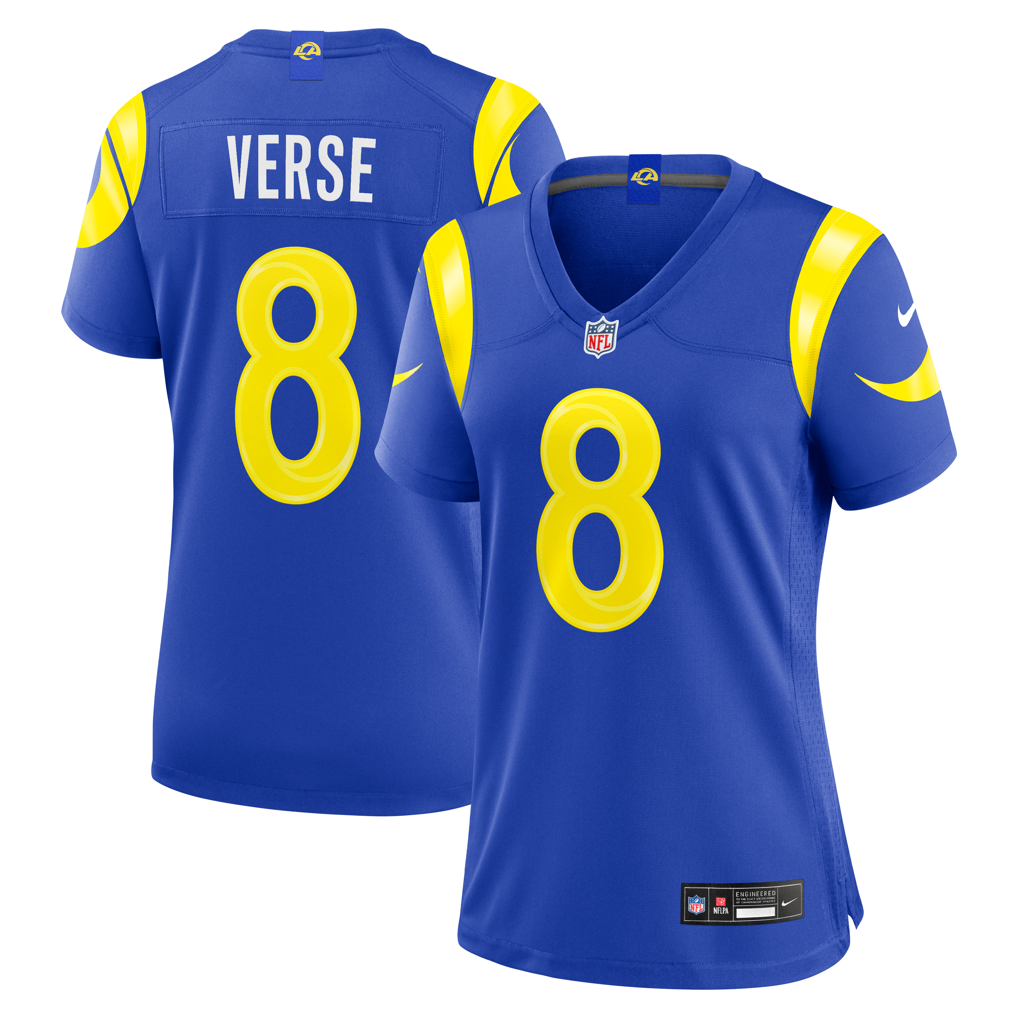 Jared Verse Los Angeles Rams Women's Game Jersey - Royal