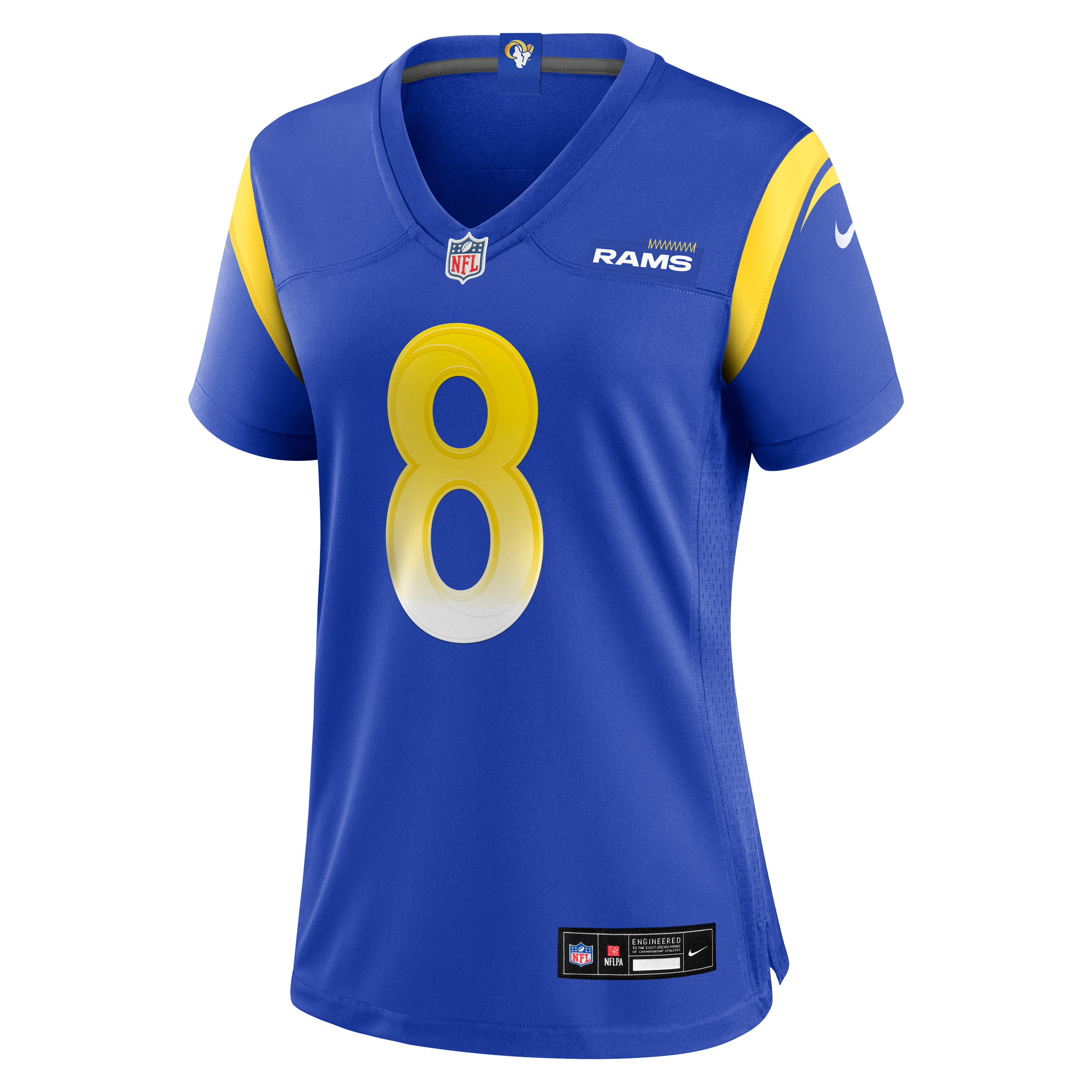Jared Verse Los Angeles Rams Women's Game Jersey - Royal - Image 3