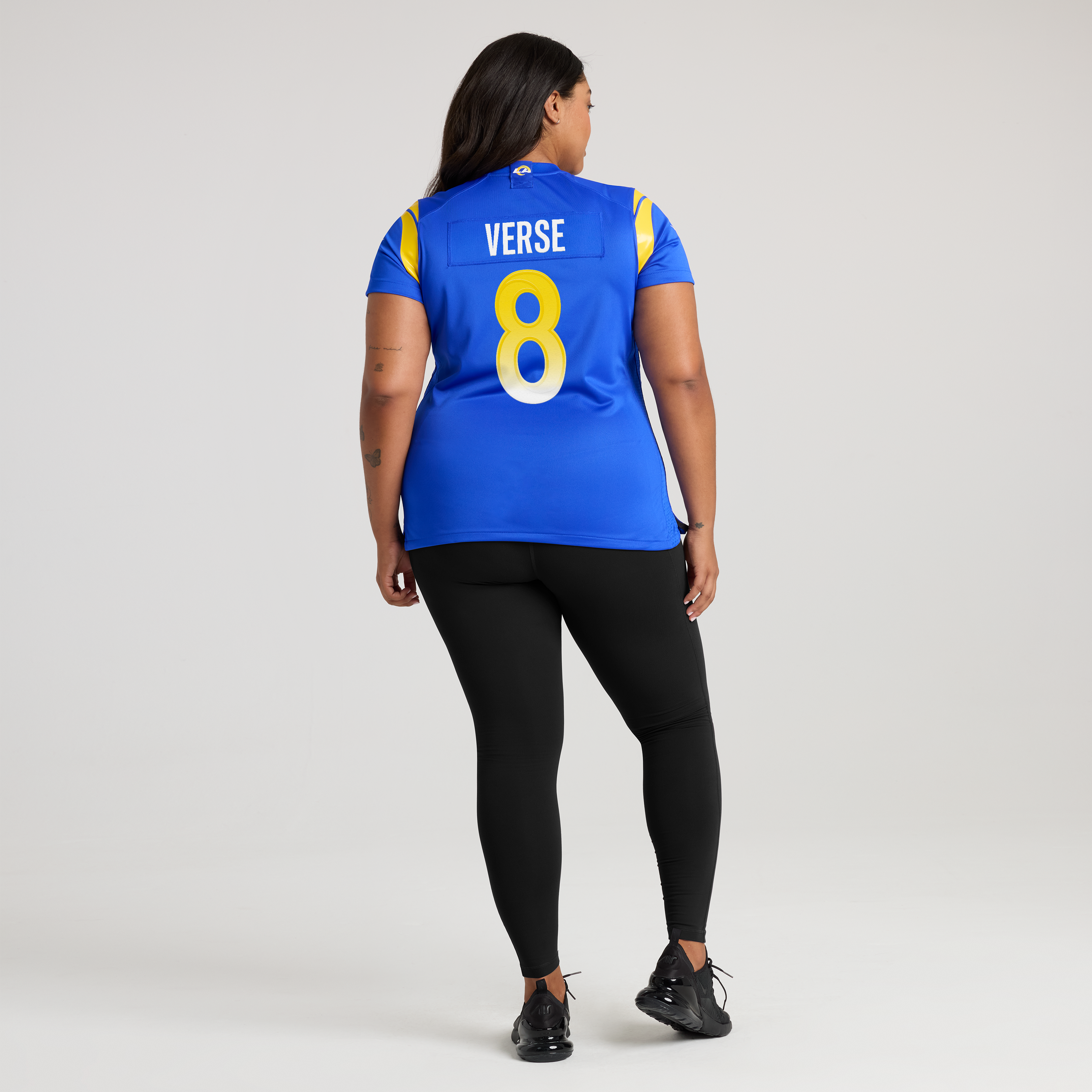 Jared Verse Los Angeles Rams Women's Team Game Jersey - Royal - Royal - Image 8
