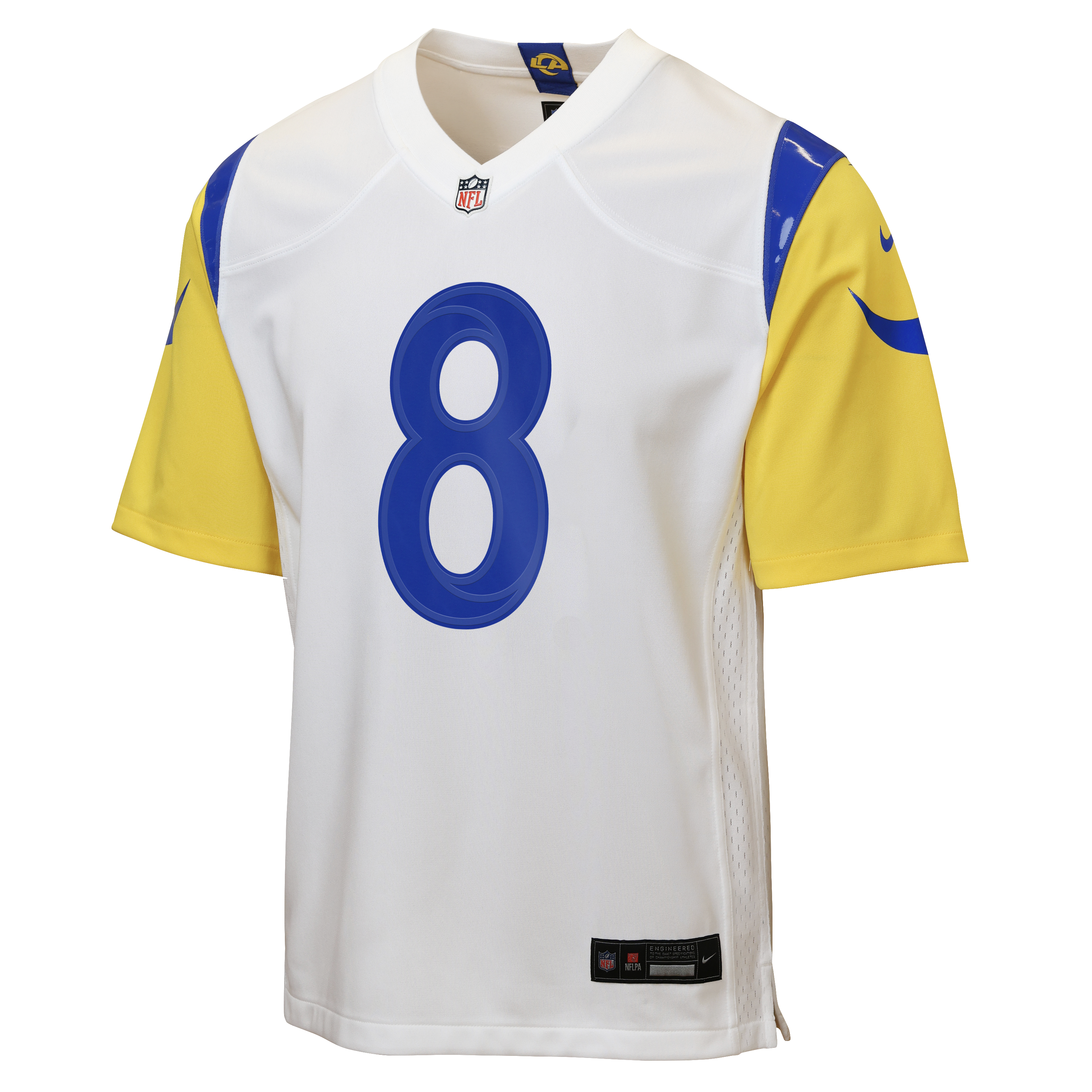 Jared Verse Los Angeles Rams Youth Game Jersey - White - Image 3