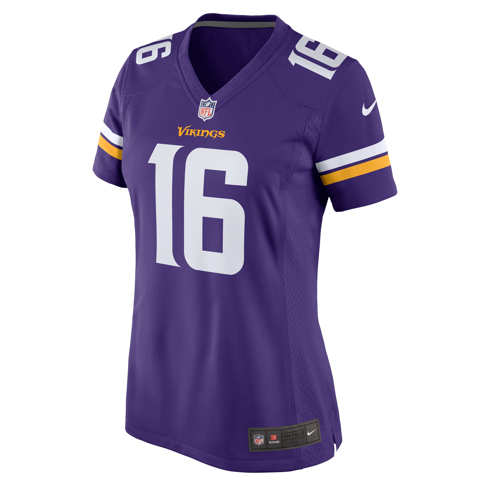 Jaren Hall Minnesota Vikings Women's Game Jersey - Purple - Image 3