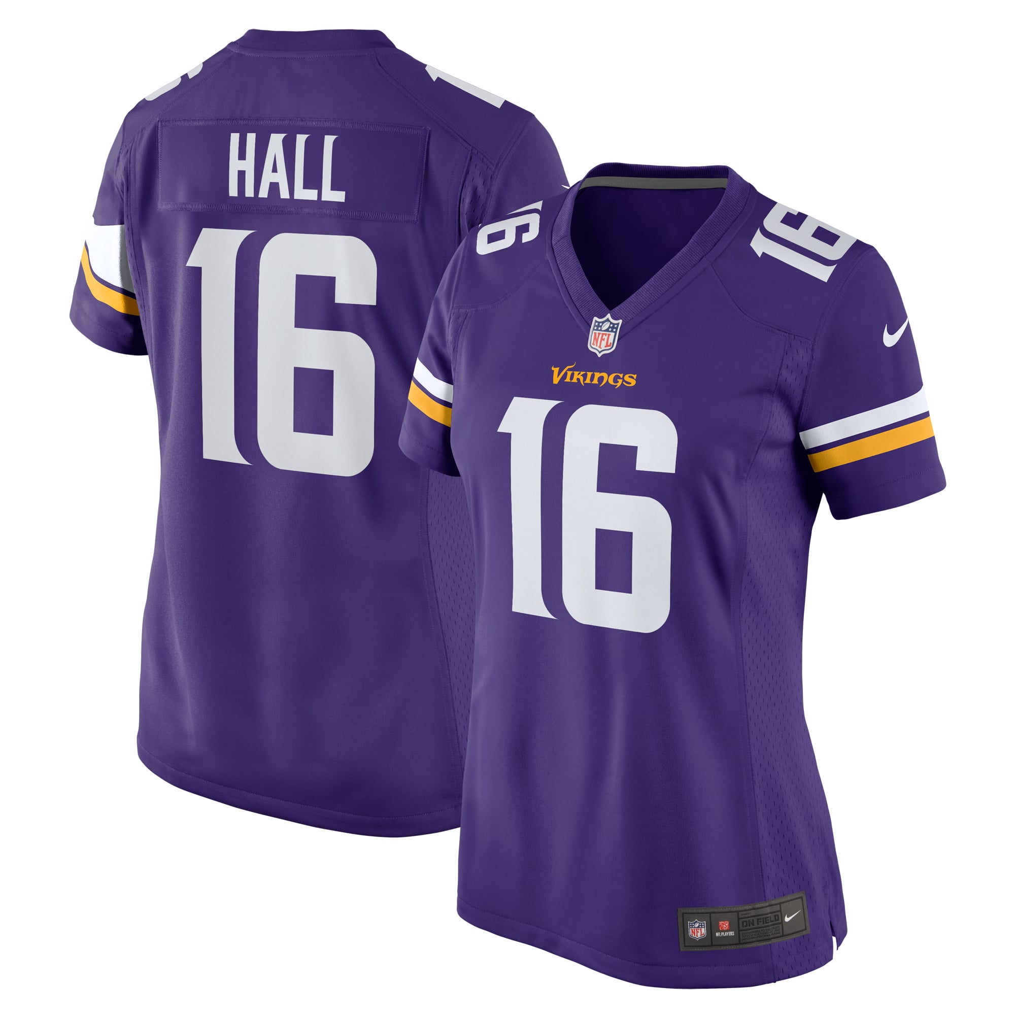 Jaren Hall Minnesota Vikings Women's Game Jersey - Purple