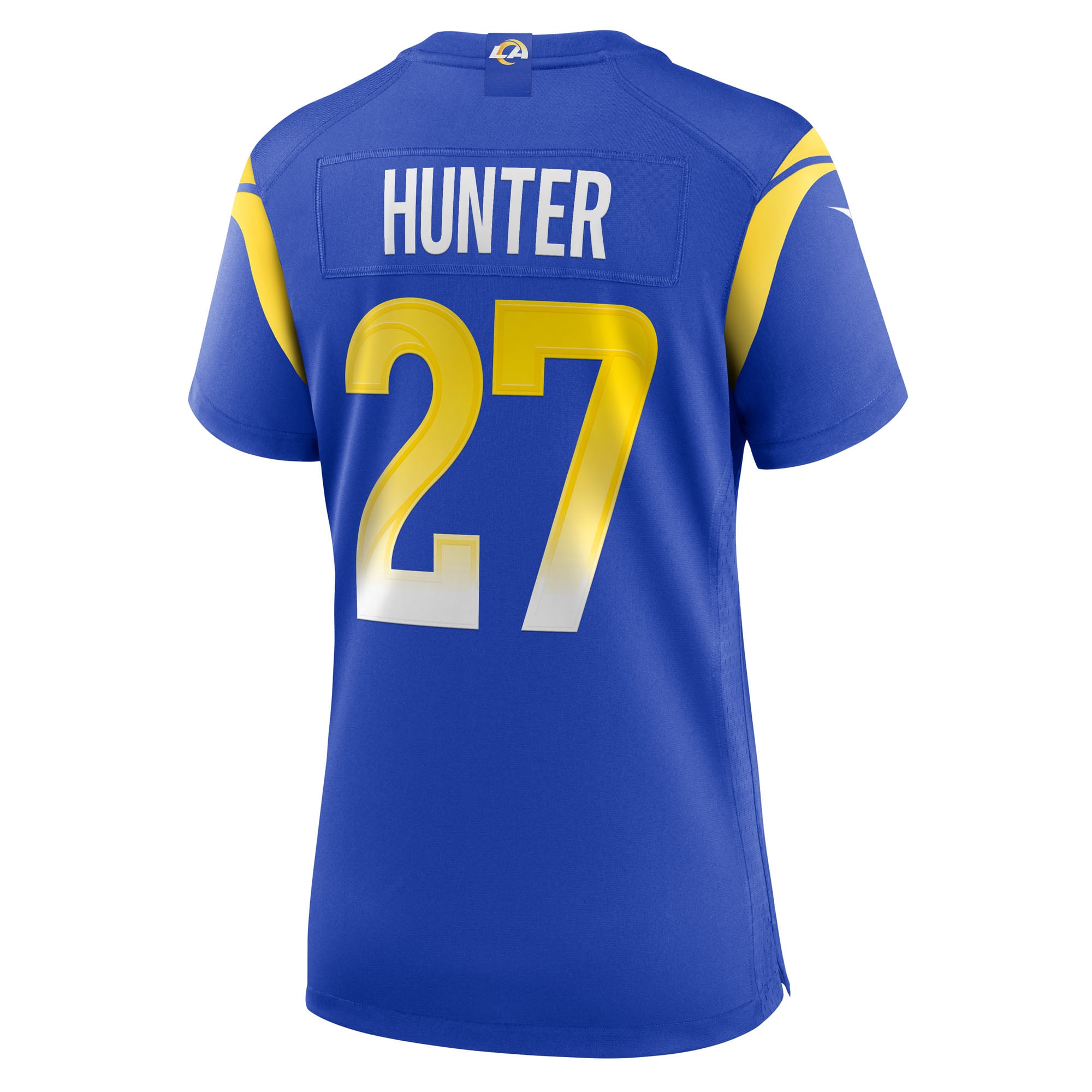 Jarquez Hunter Los Angeles Rams Women's Team Game Jersey - Royal - Image 4