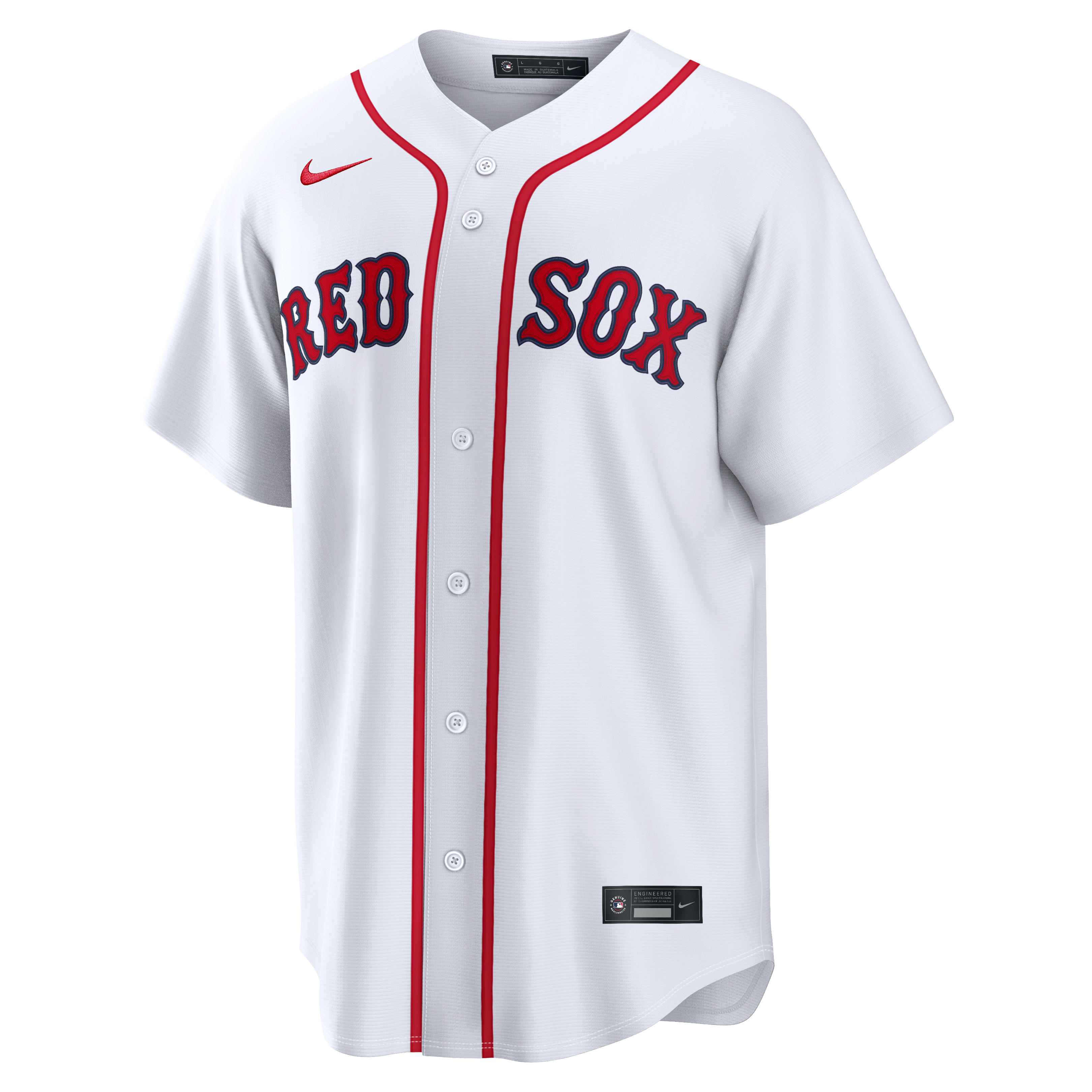 Jarren Duran Boston Red Sox Home Jersey - White - Image 3
