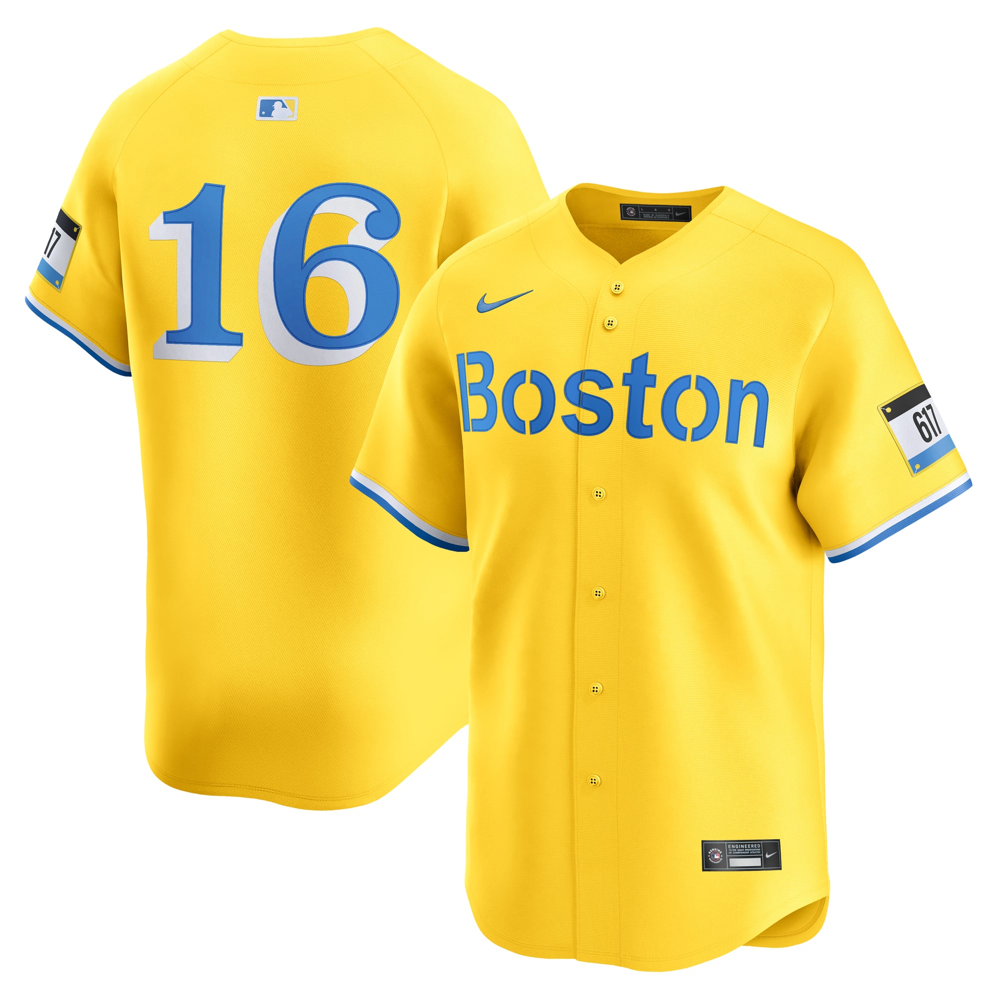 Jarren Duran Boston Red Sox Home Limited Player Jersey - Gold