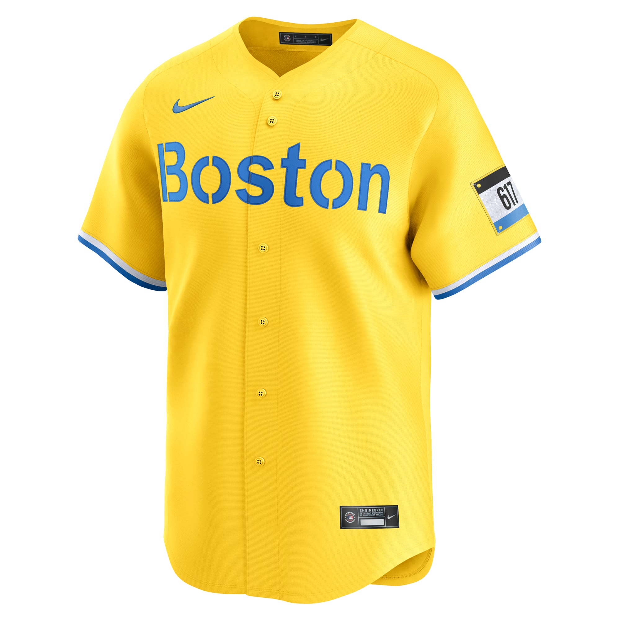 Jarren Duran Boston Red Sox Home Limited Player Jersey - Gold - Image 3