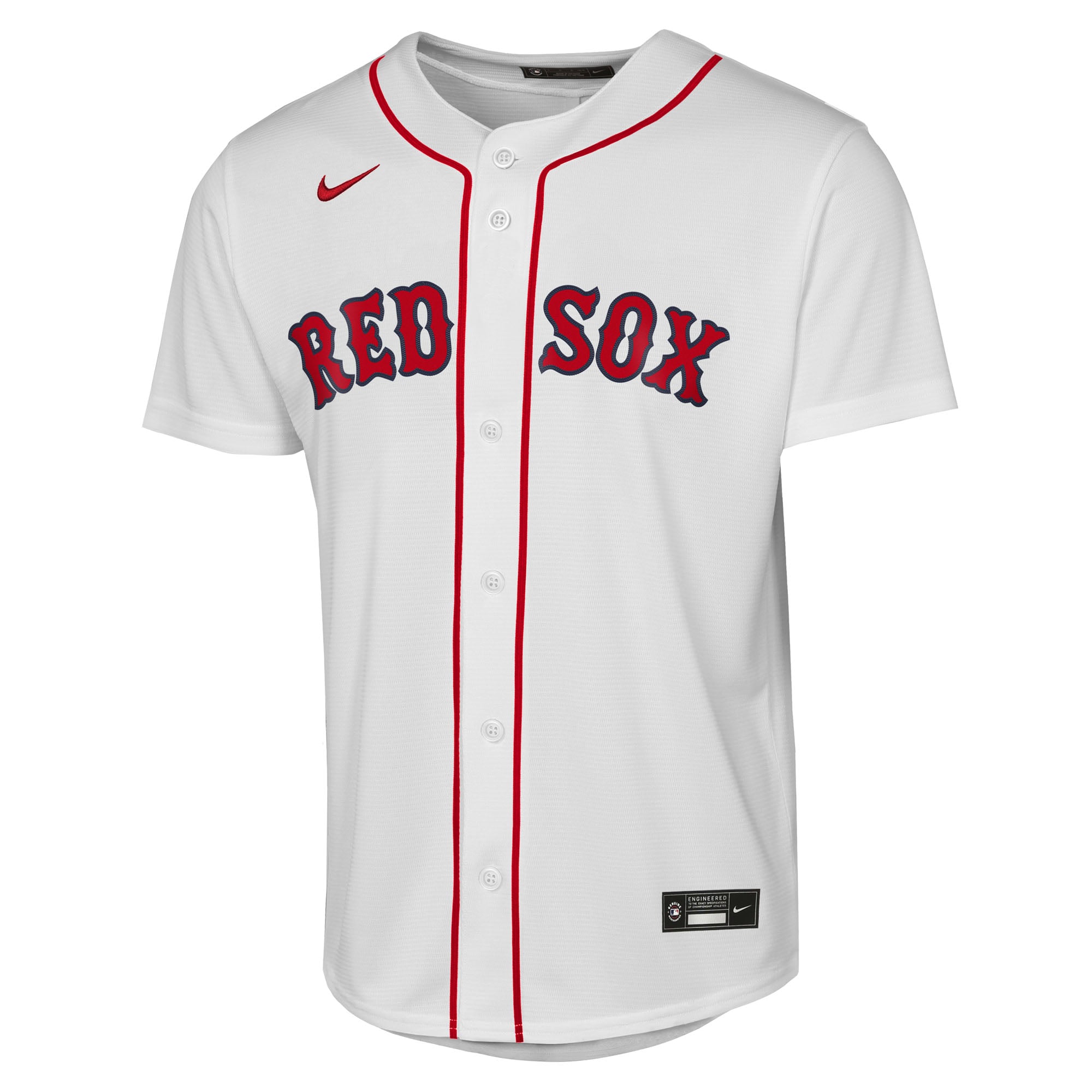Jarren Duran Boston Red Sox Youth Home Player Jersey - White - Image 3