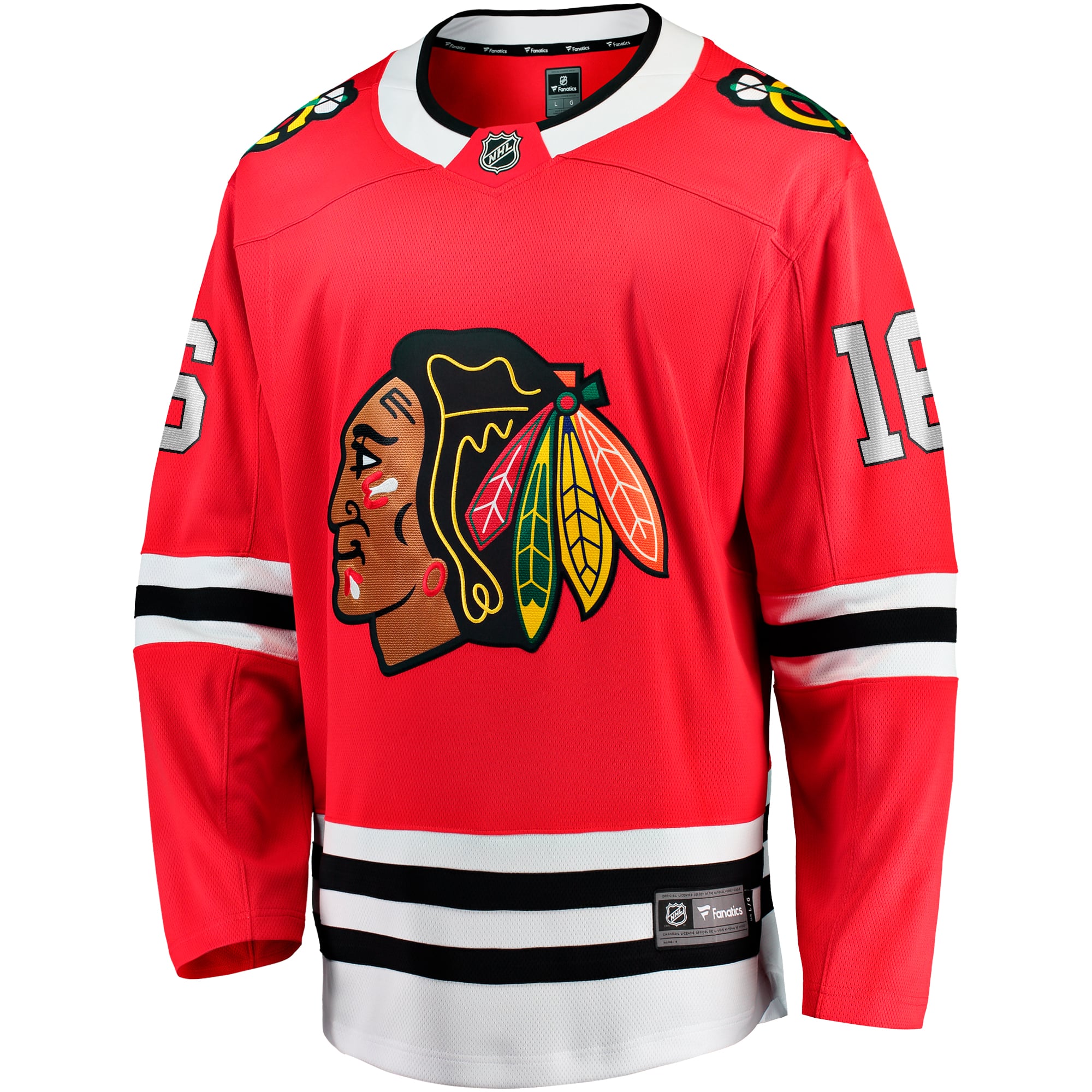 Jason Dickinson Chicago Blackhawks Home Breakaway Jersey - Red - Image 3