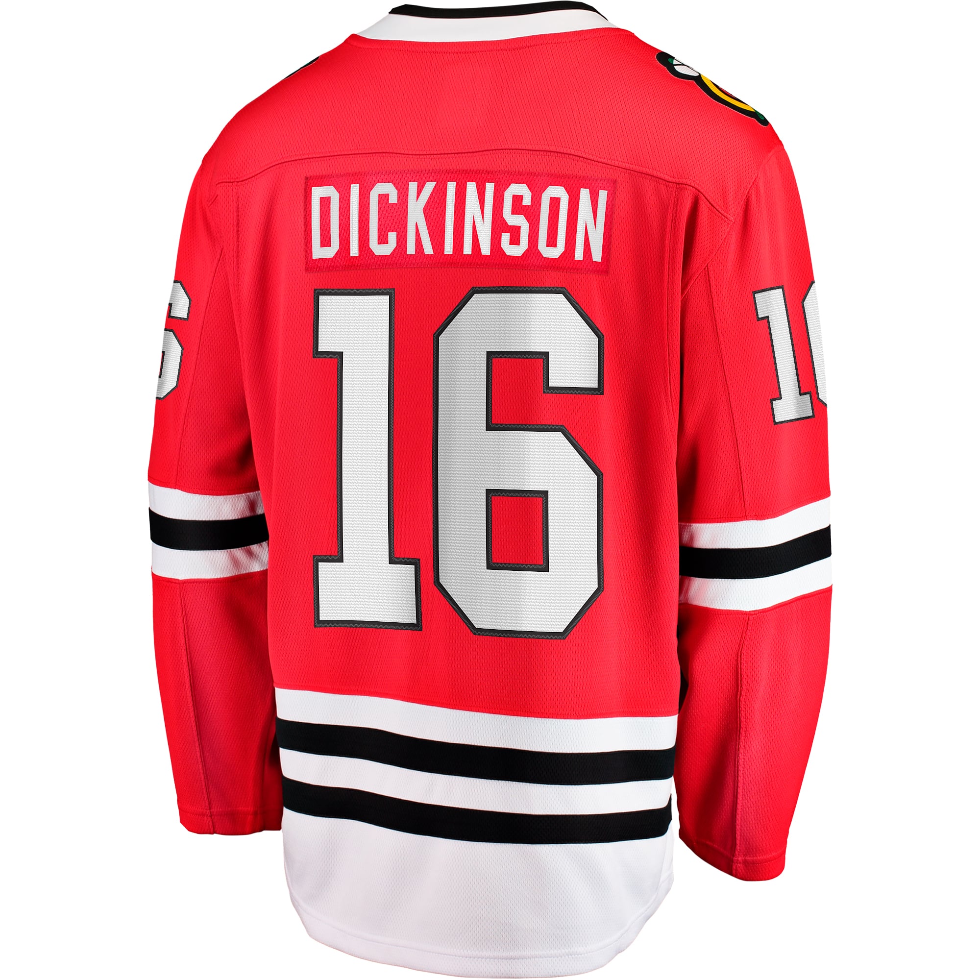 Jason Dickinson Chicago Blackhawks Home Breakaway Jersey - Red - Image 4