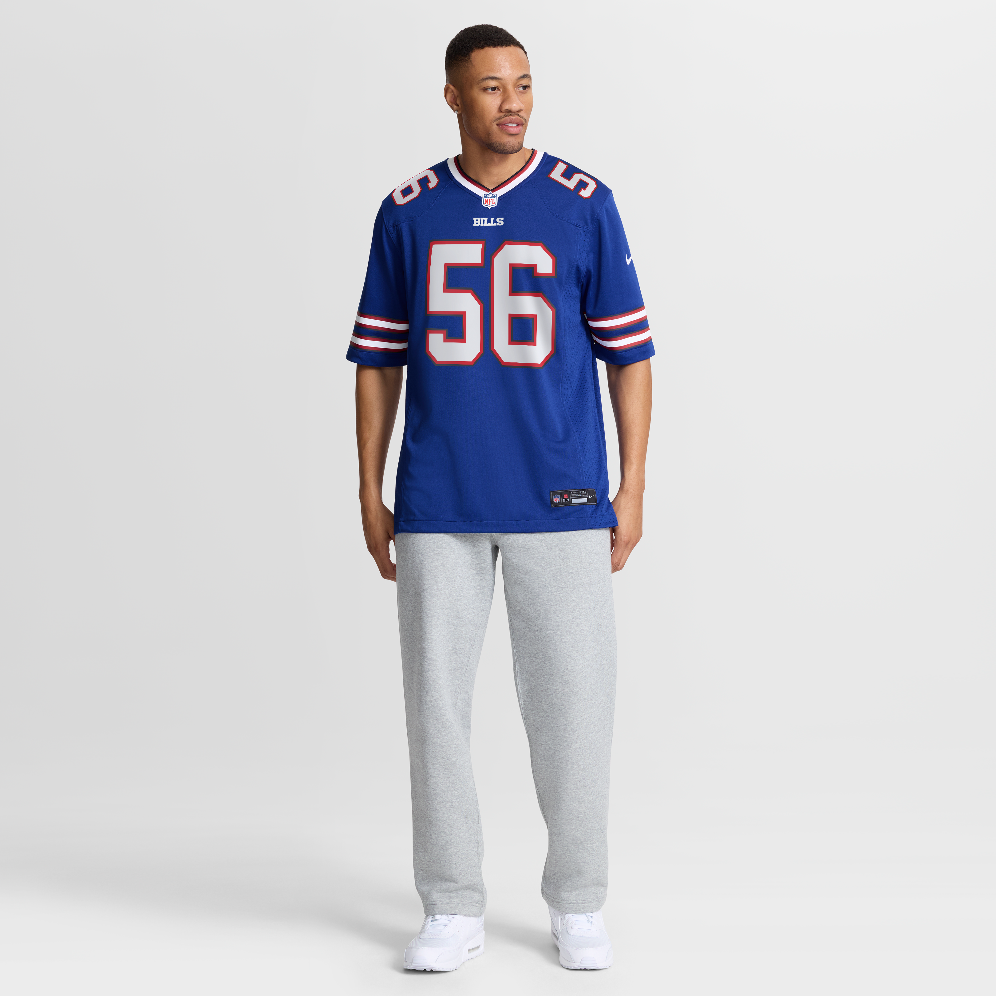 Javon Solomon Buffalo Bills Game Jersey - Royal - Image 8