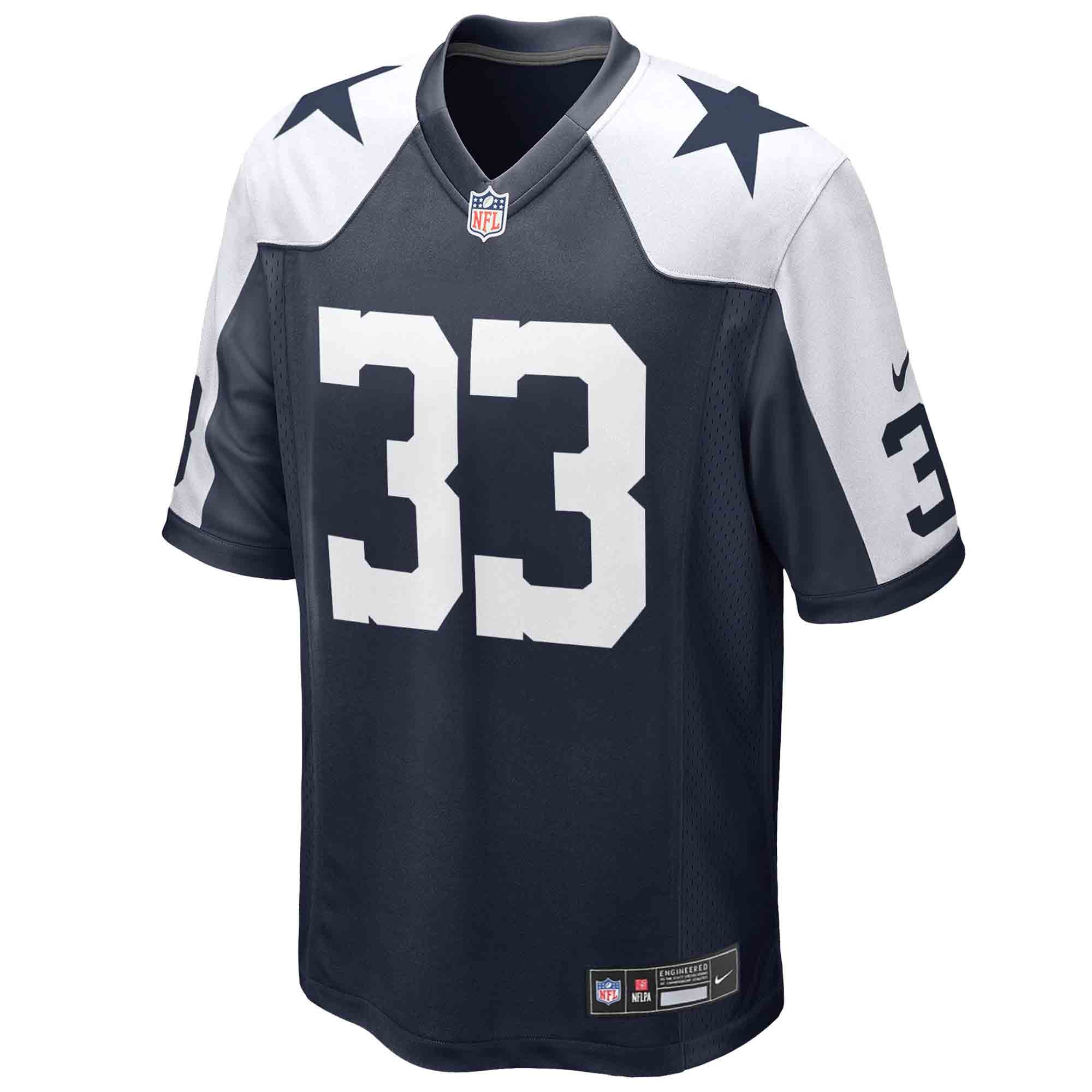 Javonte Williams Dallas Cowboys Game Jersey - Navy - Image 8