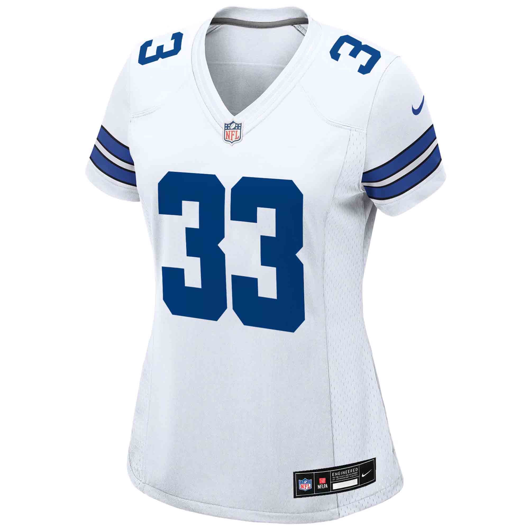 Javonte Williams Dallas Cowboys Women's Game Jersey - White - Image 4