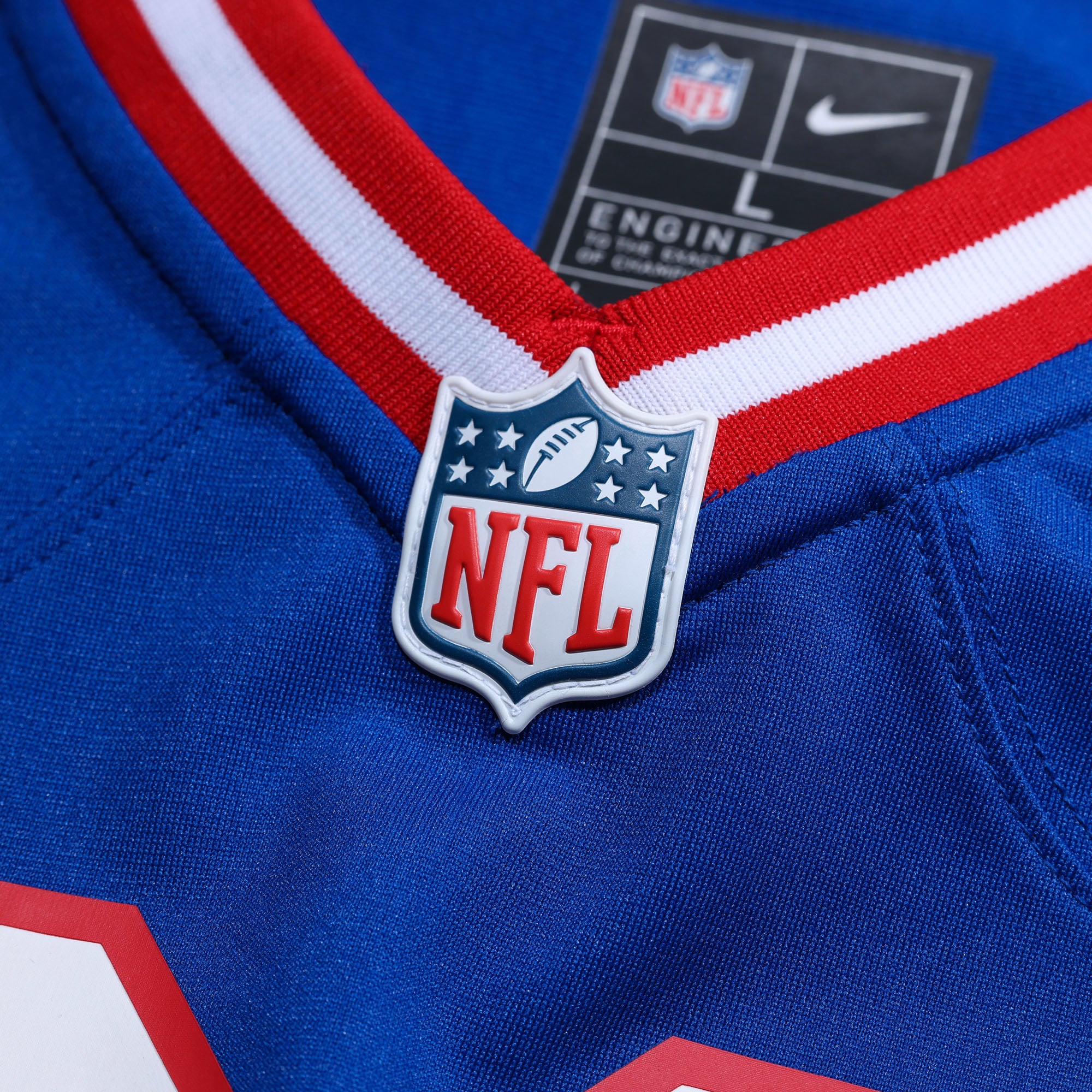 Jaxson Dart New York Giants Alternate 2 Classic Game Jersey - Royal - Image 5