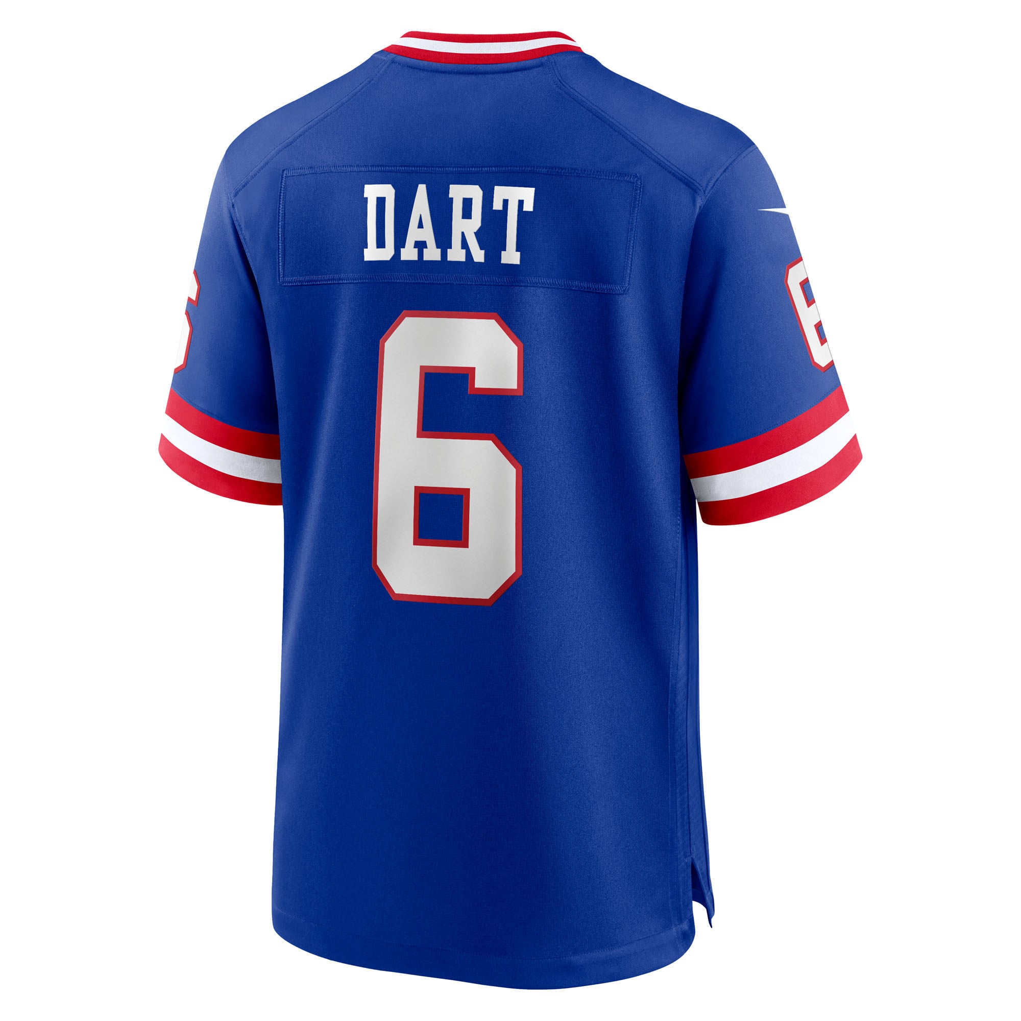 Jaxson Dart New York Giants Alternate 2 Classic Game Jersey - Royal - Image 4