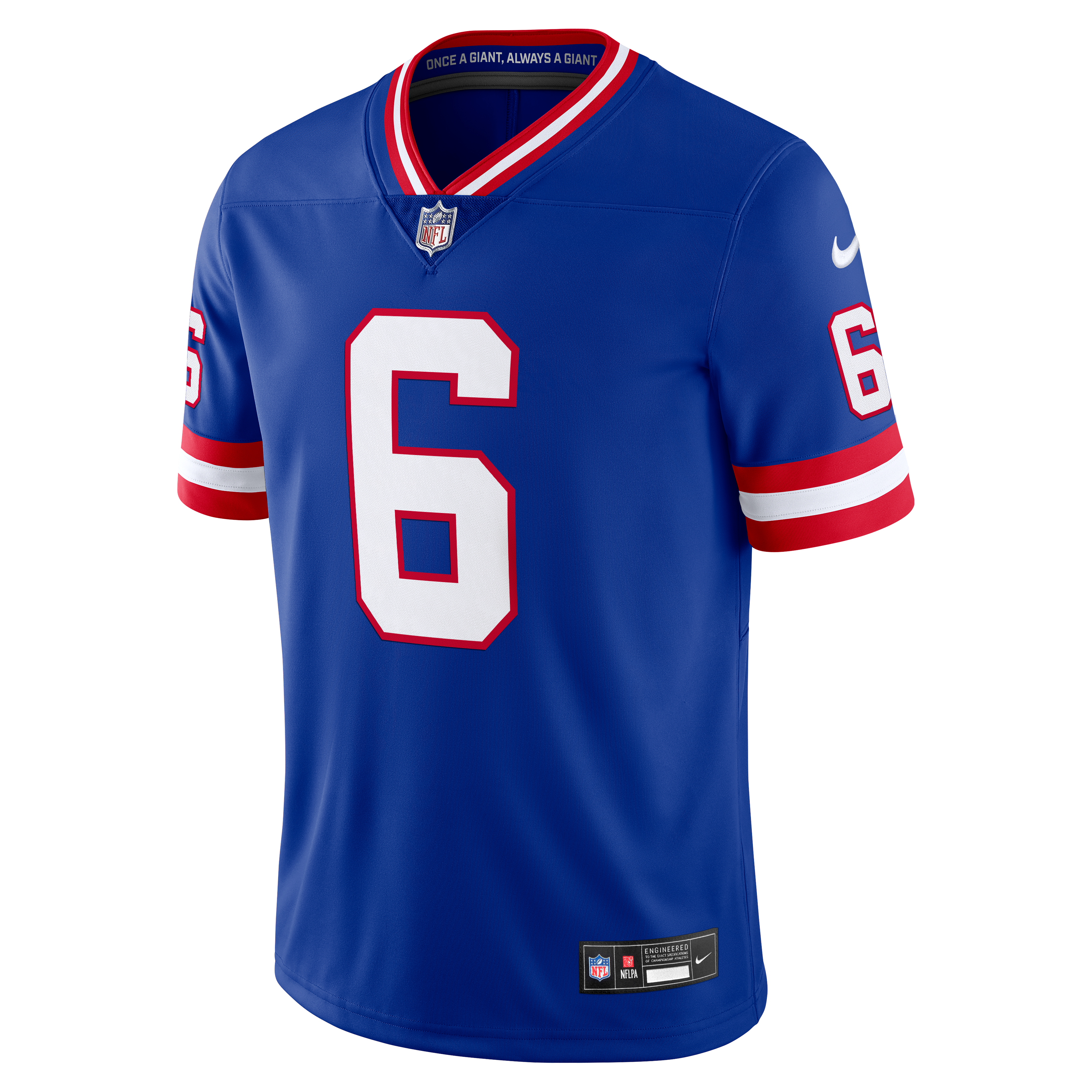 Jaxson Dart New York Giants Legacy Vapor Untouchable Stitched Limited Jersey - Royal - Image 3