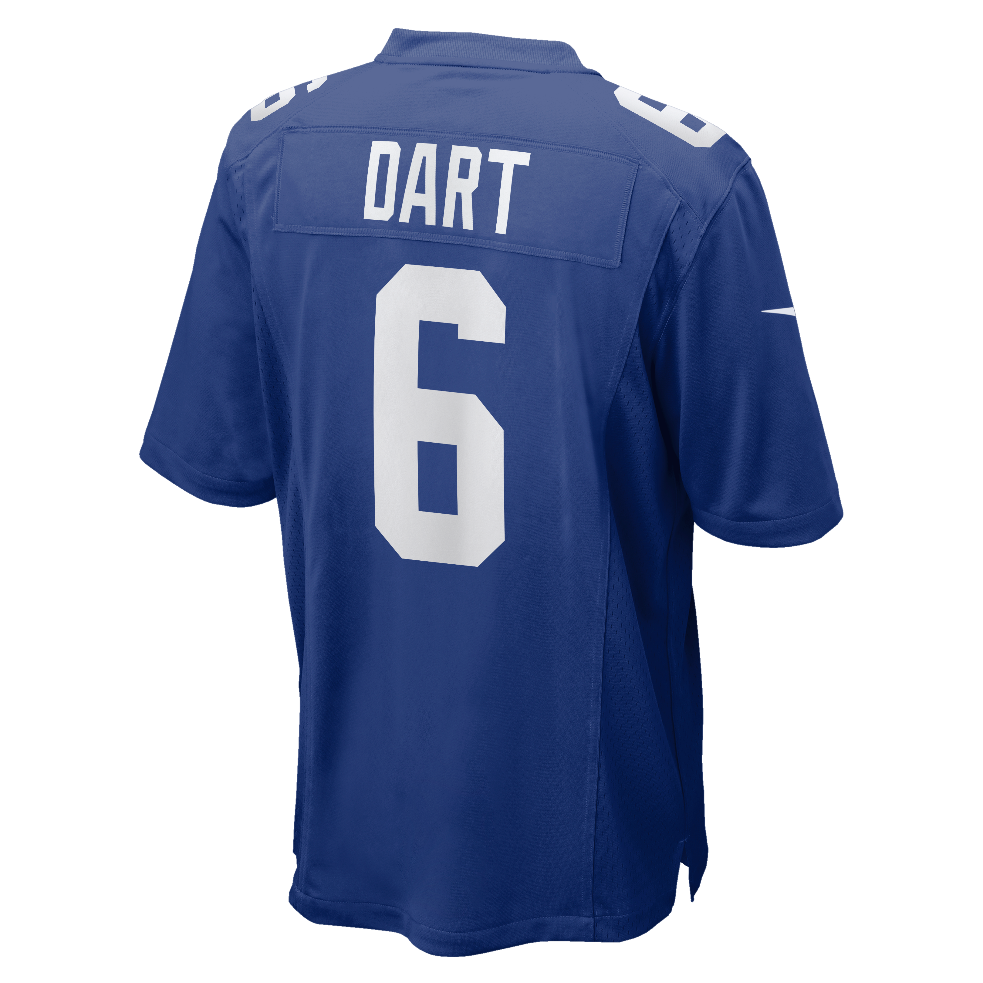 Jaxson Dart New York Giants Team Game Jersey - Royal - Image 4
