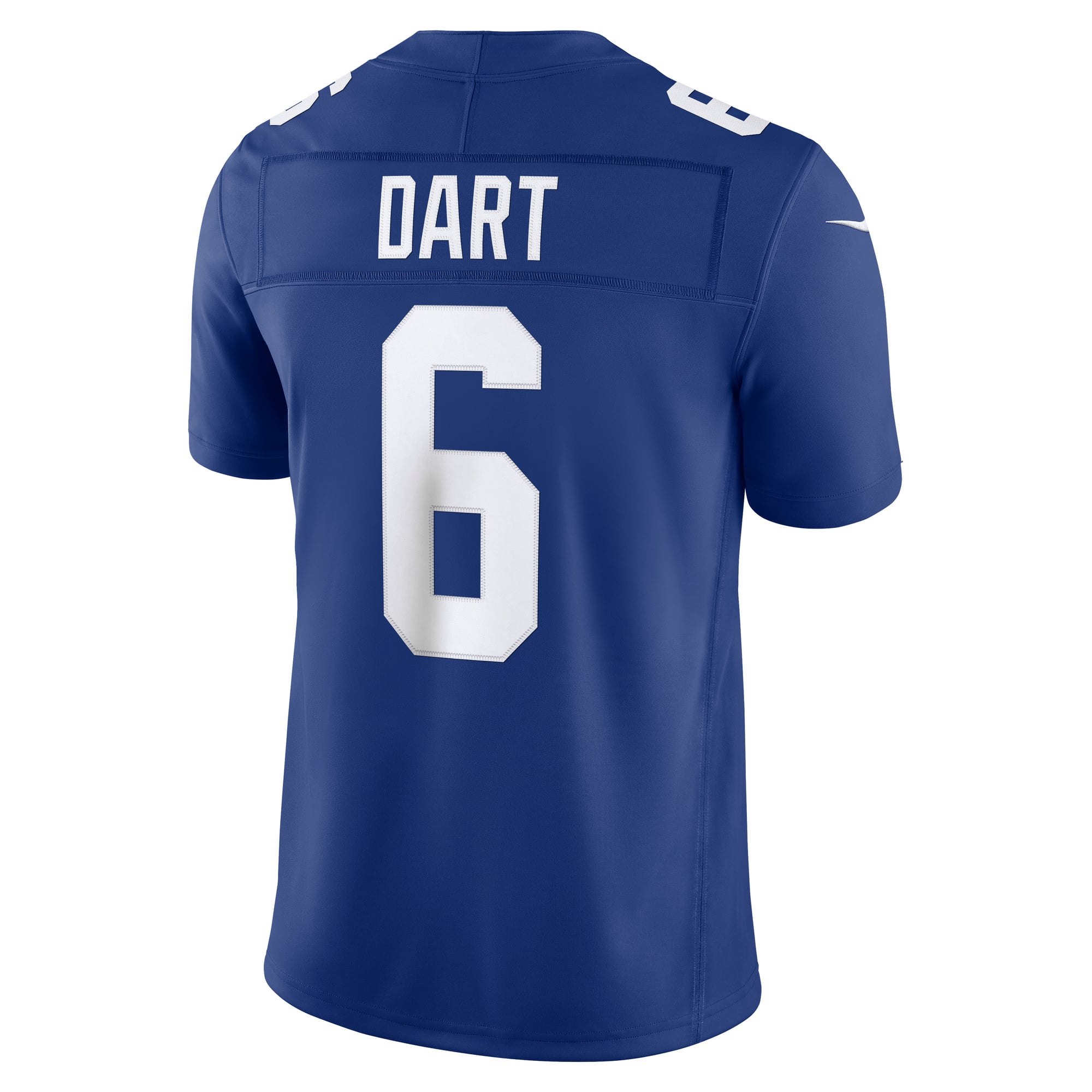 Jaxson Dart New York Giants Team Vapor F.U.S.E. Stitched Limited Jersey - Royal - Image 4