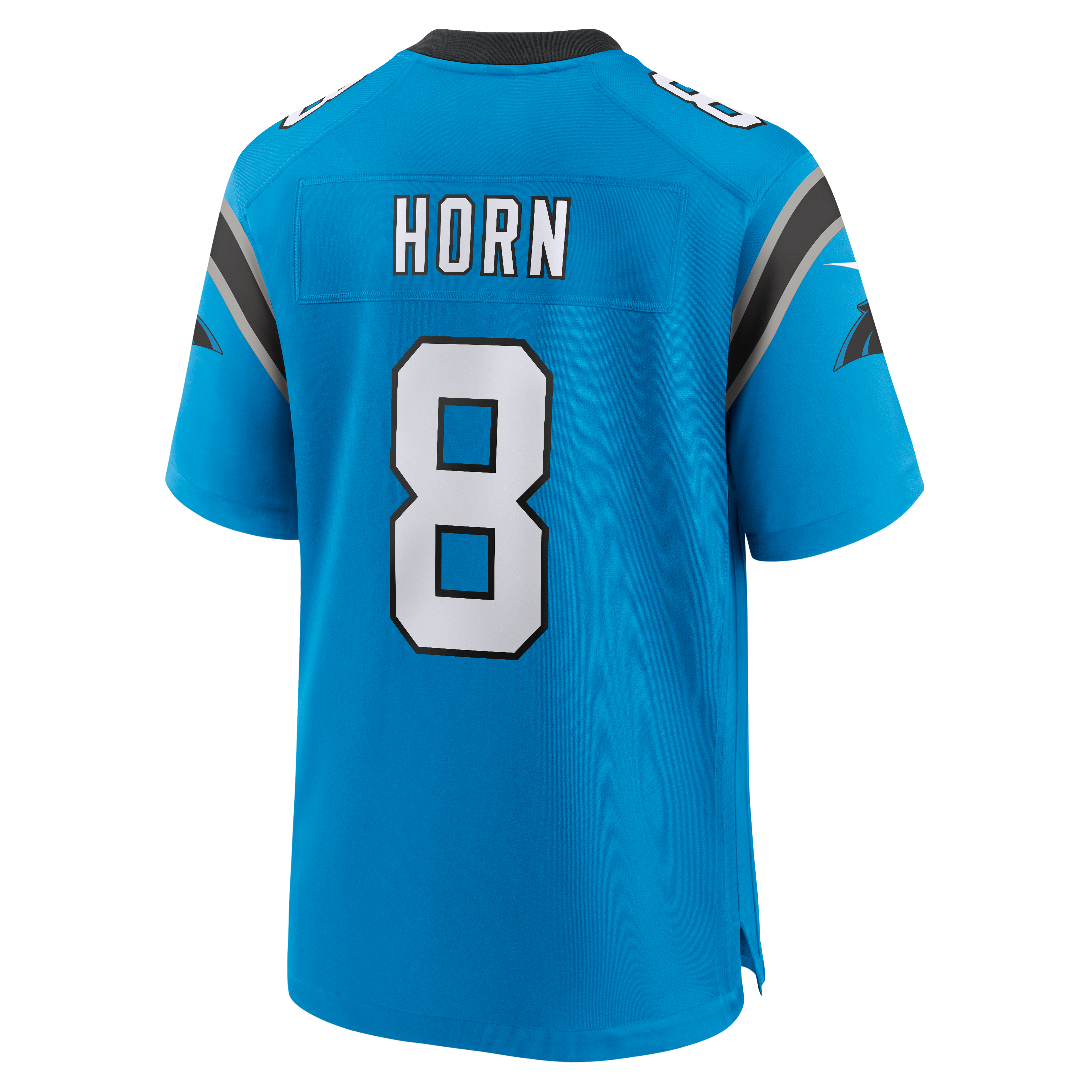 Jaycee Horn Carolina Panthers Alternate Game Jersey - Blue - Image 8